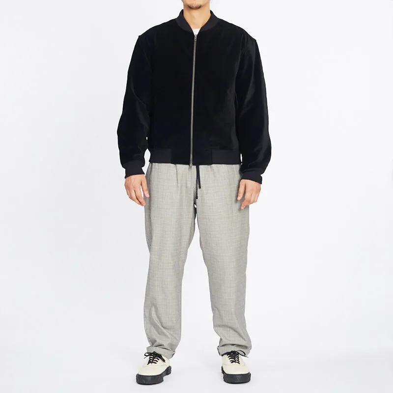 Bomber Jacket - Black Velvet sold by S.K. Manor Hill product image thumbnail 2