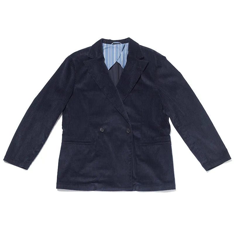 Darwin Blazer - Navy Corduroy sold by S.K. Manor Hill