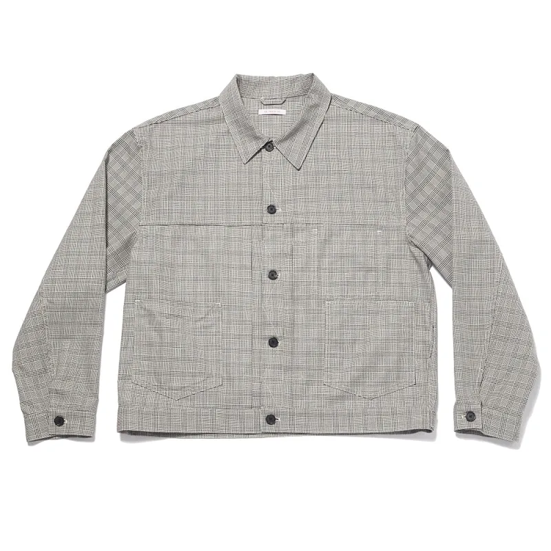 Type 100 Jacket - Glen Check made by S.K. Manor Hill