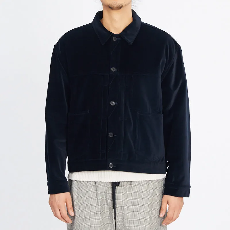 Type 100 Jacket - Navy Velvet sold by S.K. Manor Hill product image thumbnail 3