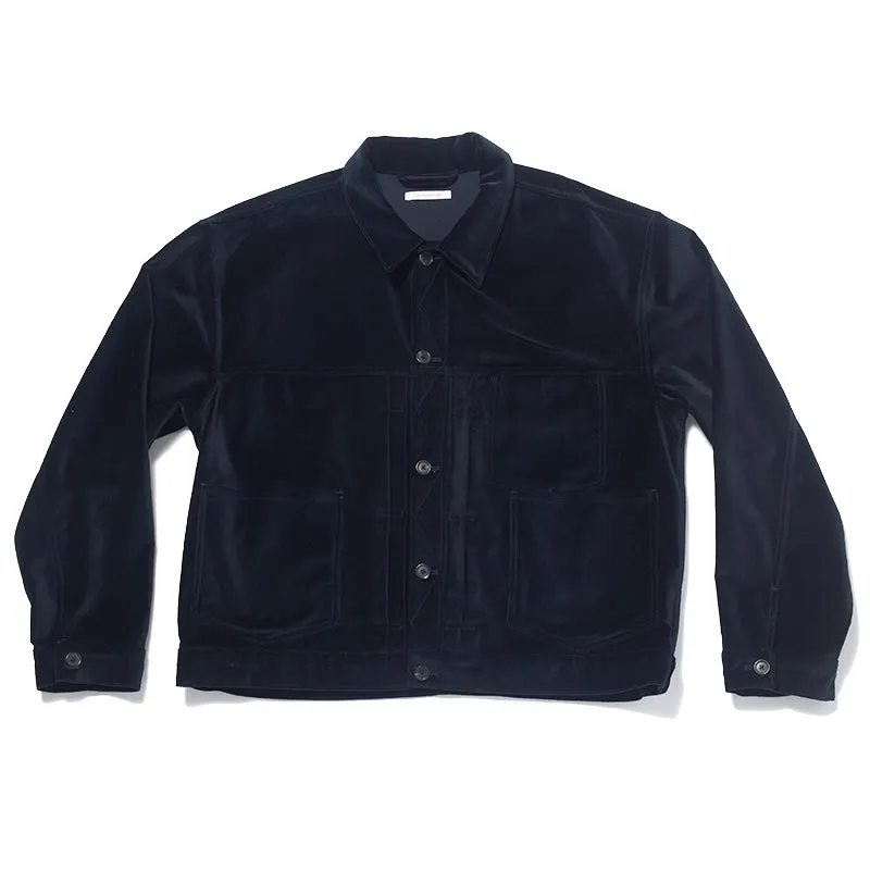 Type 100 Jacket - Navy Velvet sold by S.K. Manor Hill