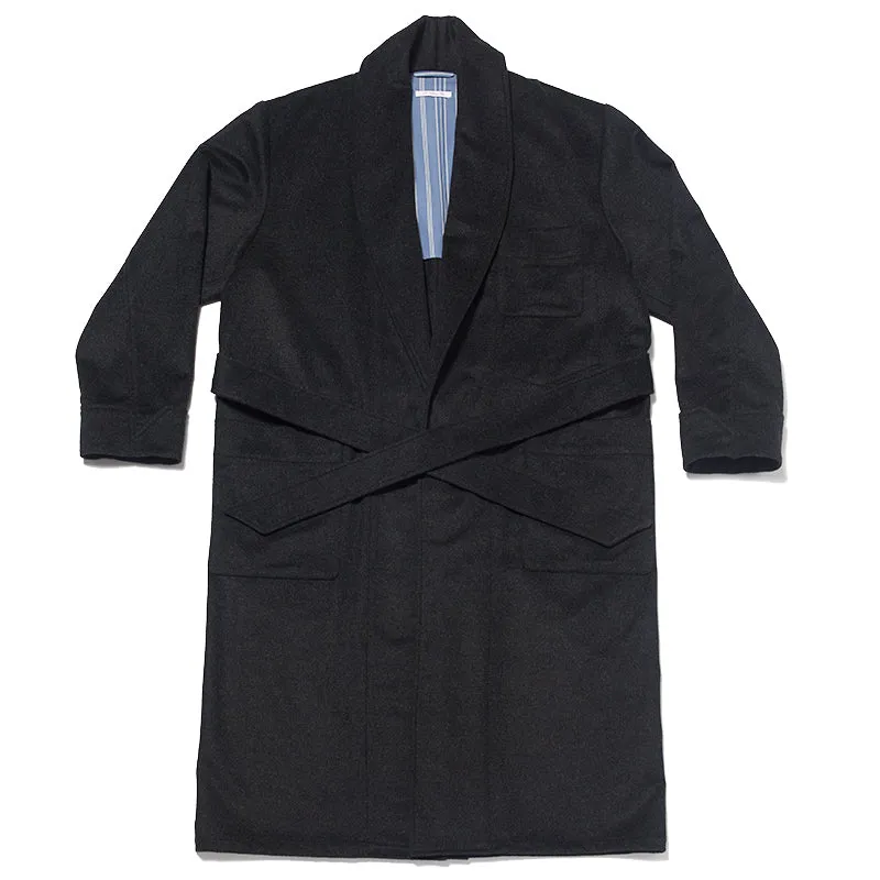 Wallace Robe - Charcoal Grey made by S.K. Manor Hill