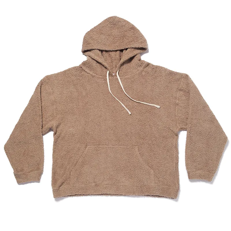 Reversible Pile Hoodie - Taupe sold by S.K. Manor Hill