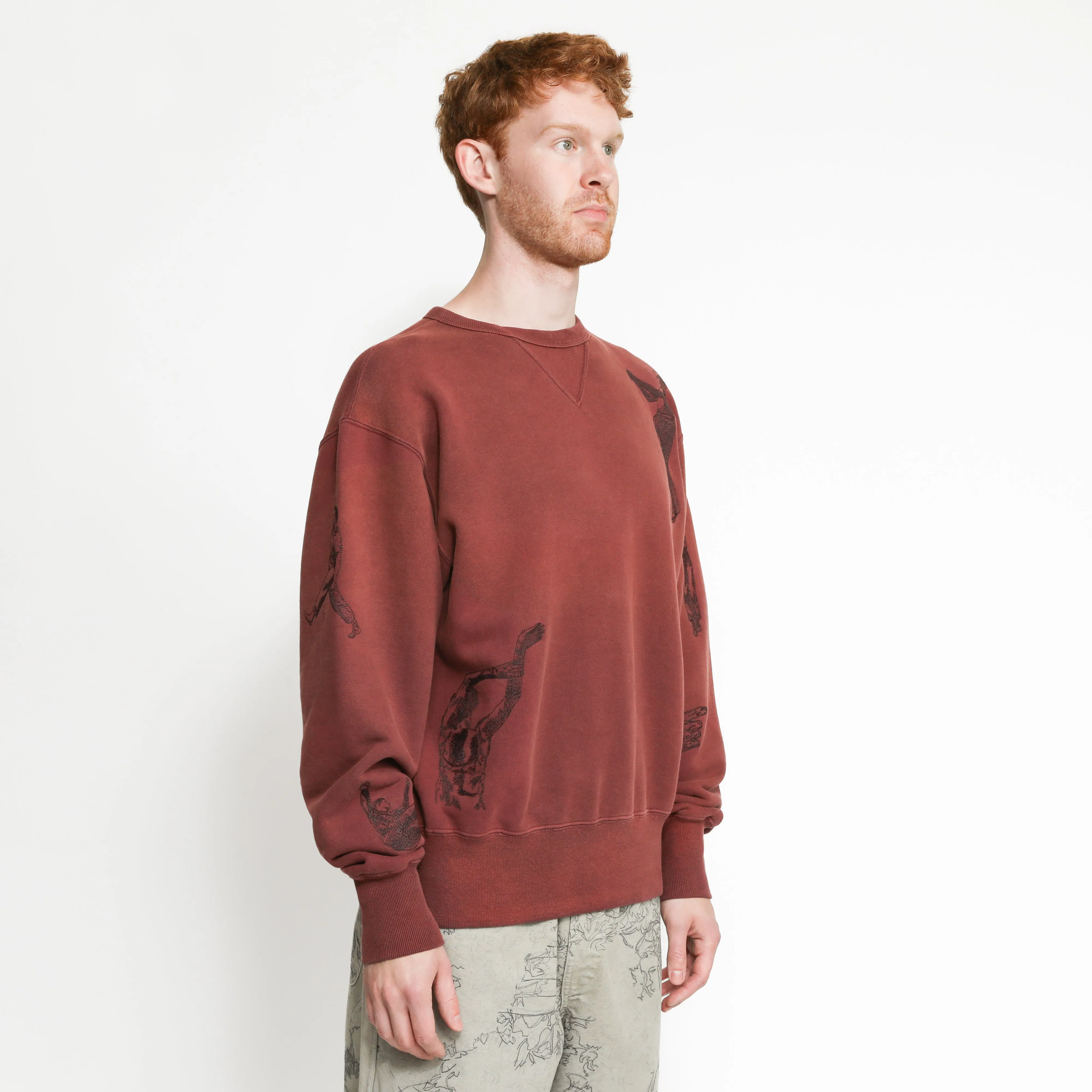 Curtain Crewneck sold by Samuel Zelig product image thumbnail 4