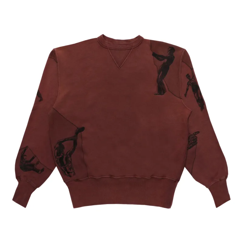 Curtain Crewneck made by Samuel Zelig