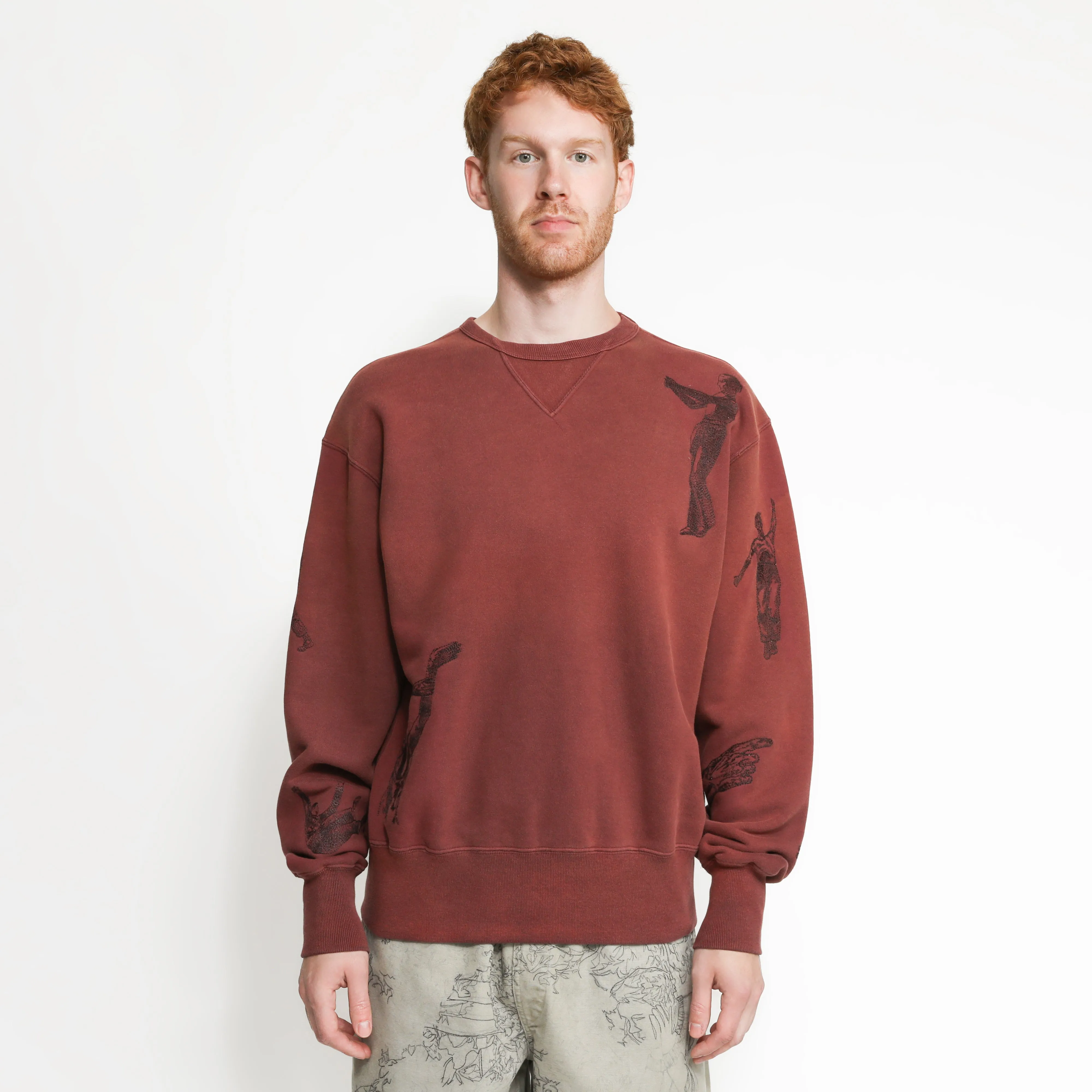 Curtain Crewneck sold by Samuel Zelig product image thumbnail 3