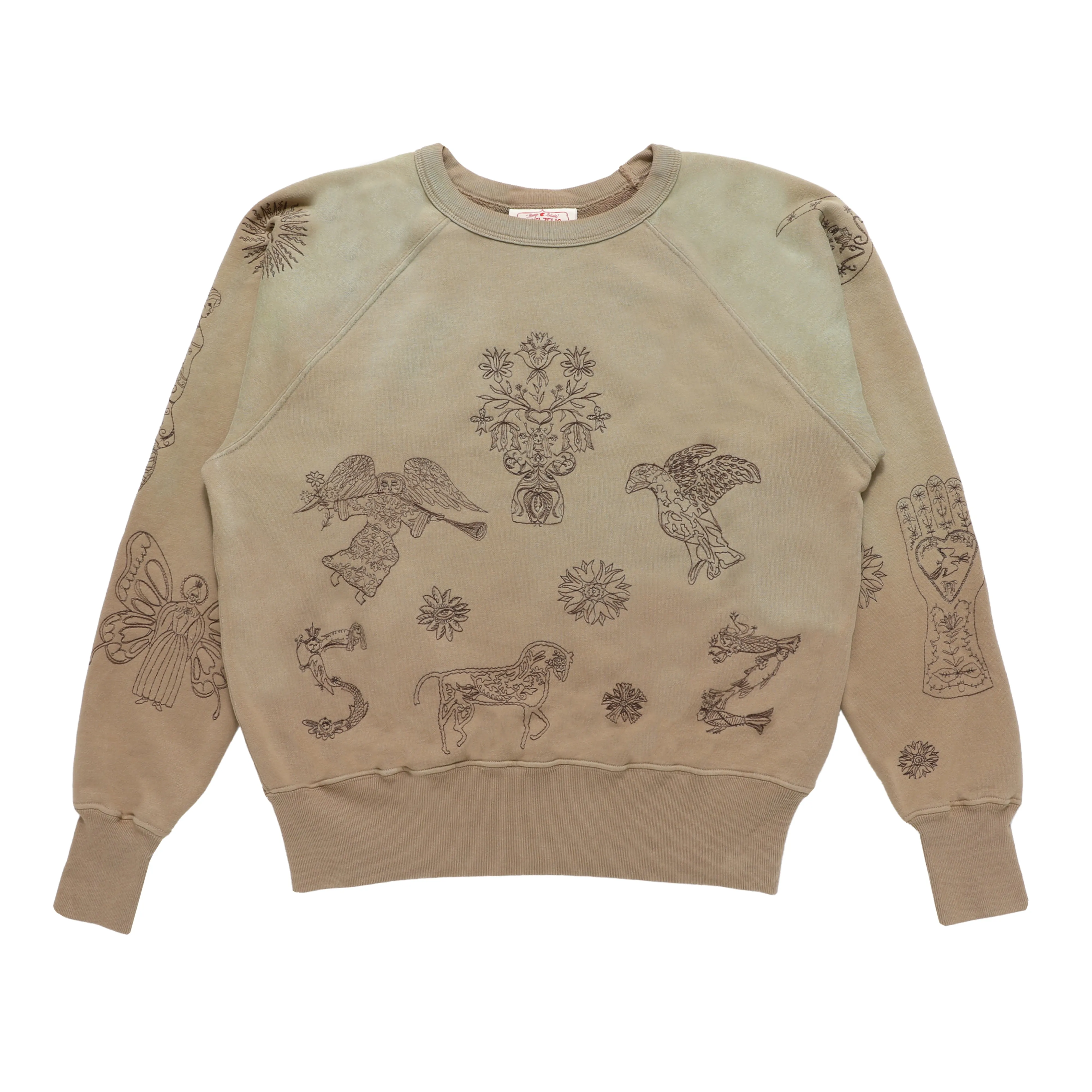 Willson Crewneck - Taupe sold by Samuel Zelig