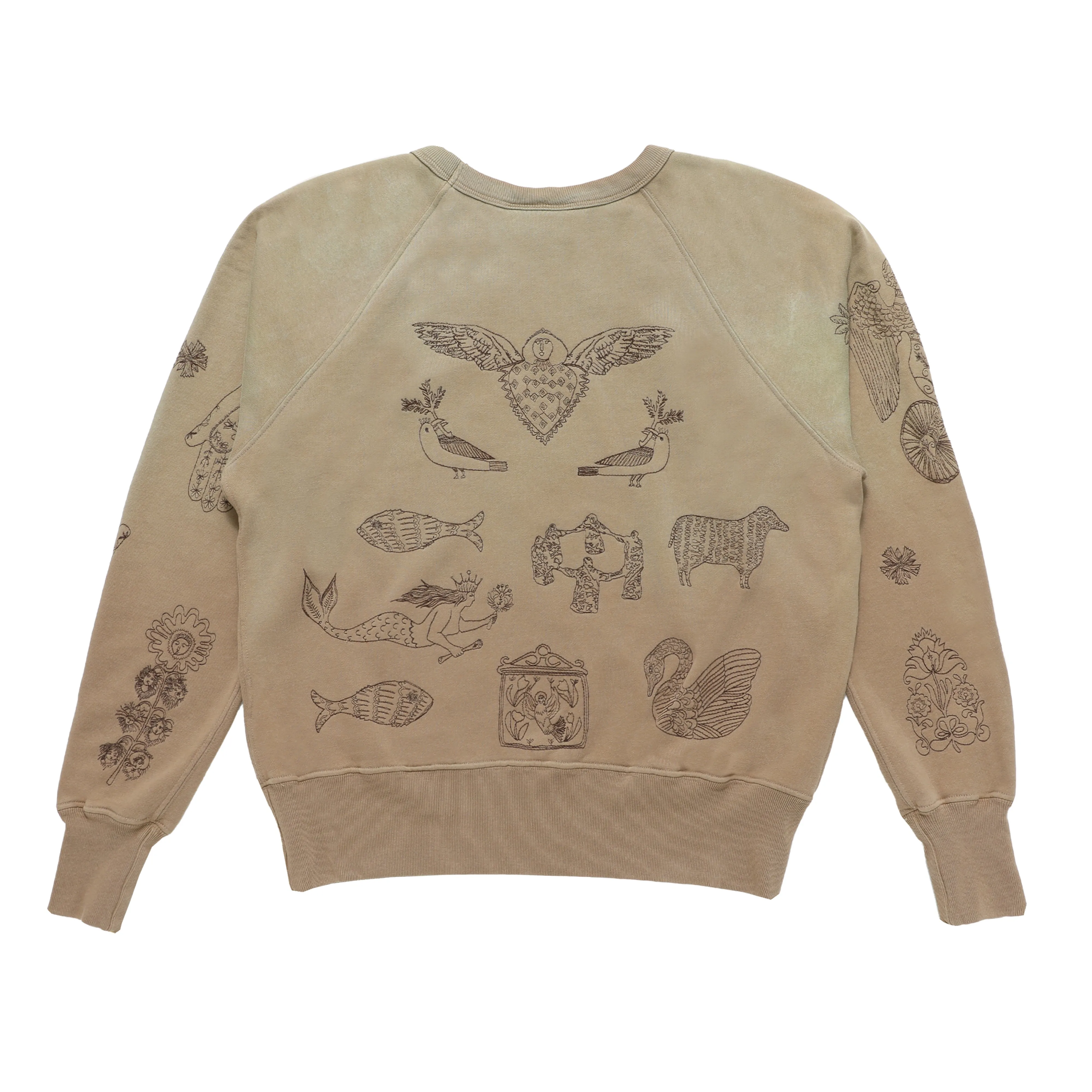 Willson Crewneck - Taupe sold by Samuel Zelig product image thumbnail 2
