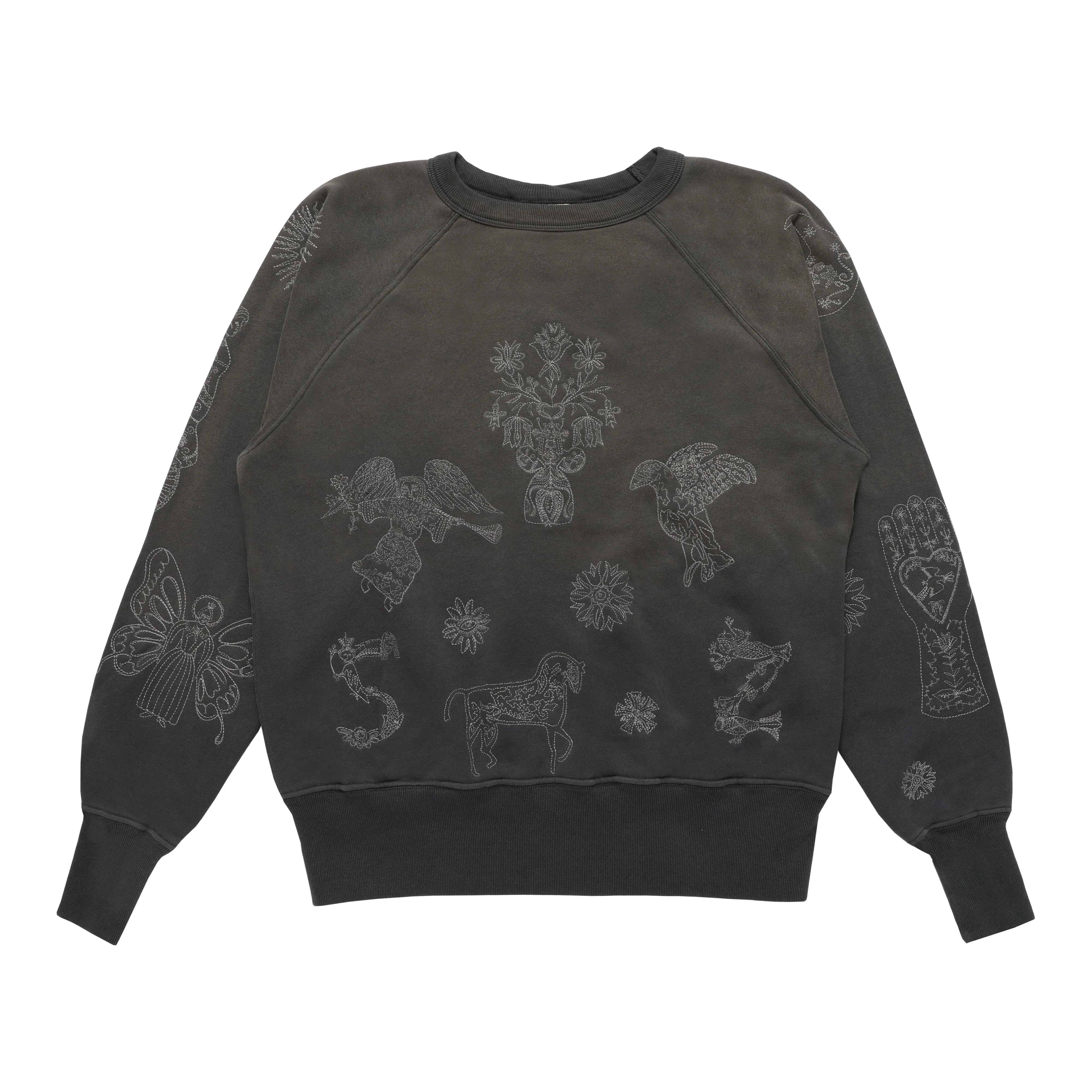 Willson Crewneck - Charcoal sold by Samuel Zelig