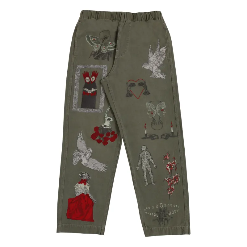 New Rituals Pant - Army Green sold by Samuel Zelig