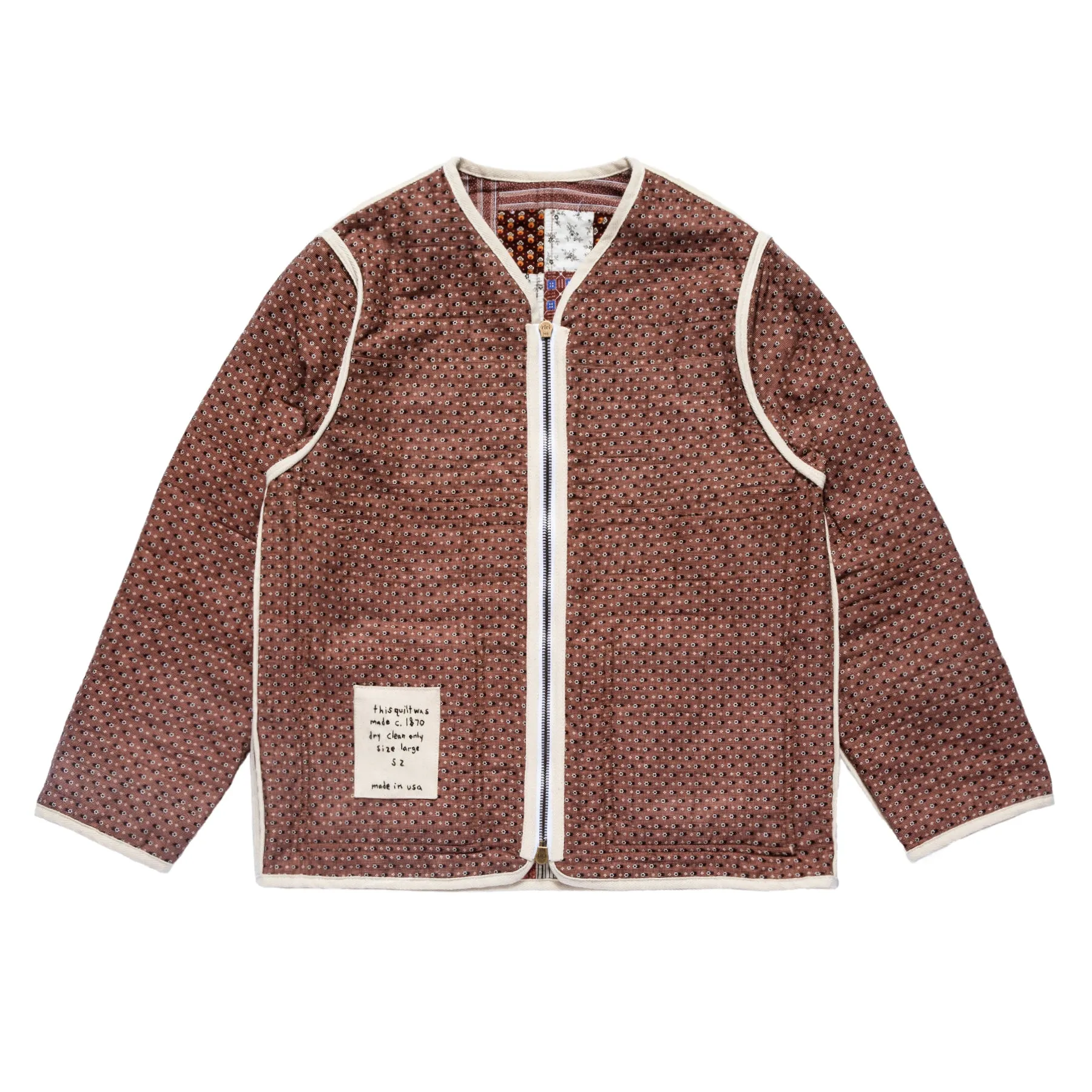 1870 Quilt Jacket - Large #1 sold by Samuel Zelig product image thumbnail 5