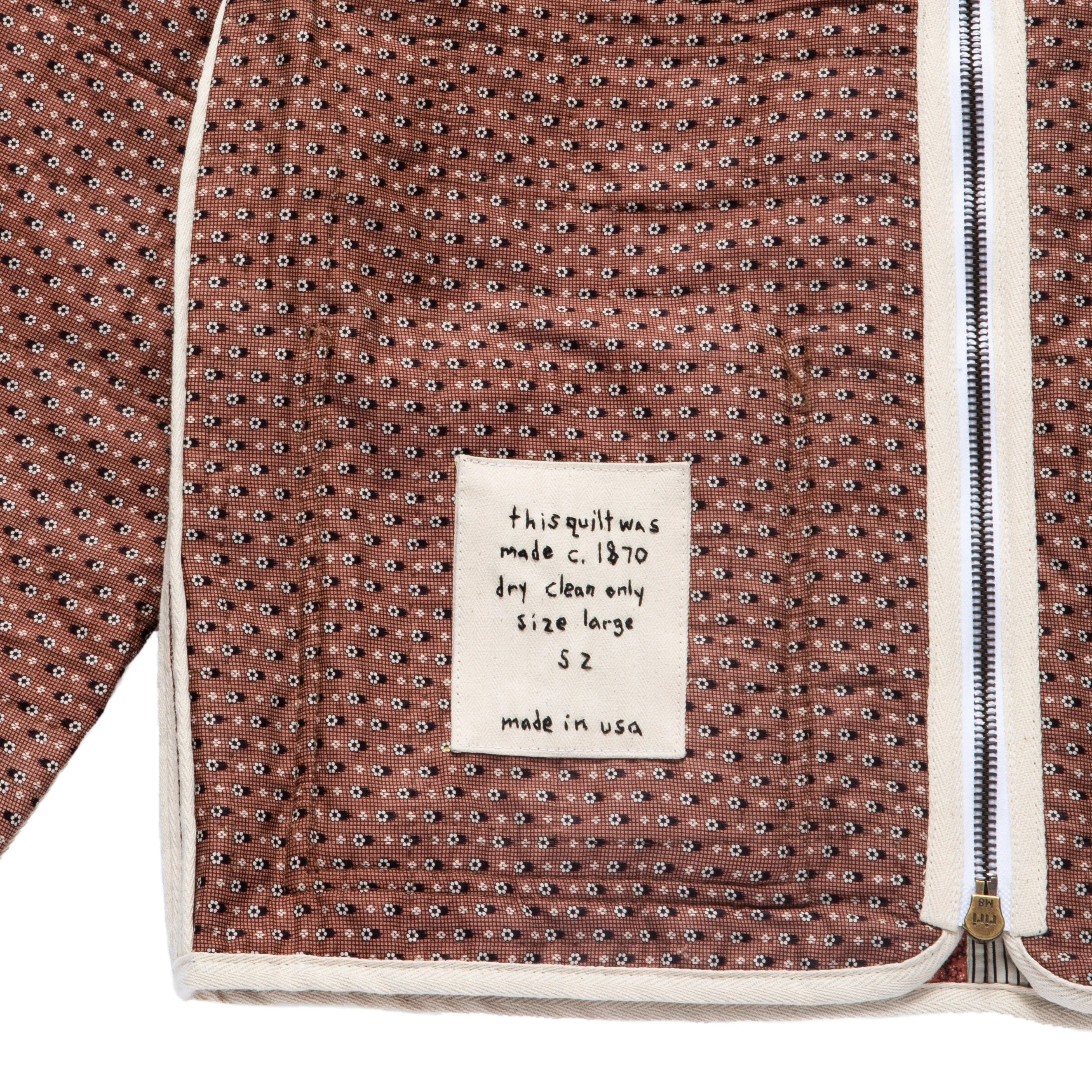 1870 Quilt Jacket - Large #2 sold by Samuel Zelig product image thumbnail 5