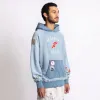 Track Hoodie - Blue sold by Samuel Zelig