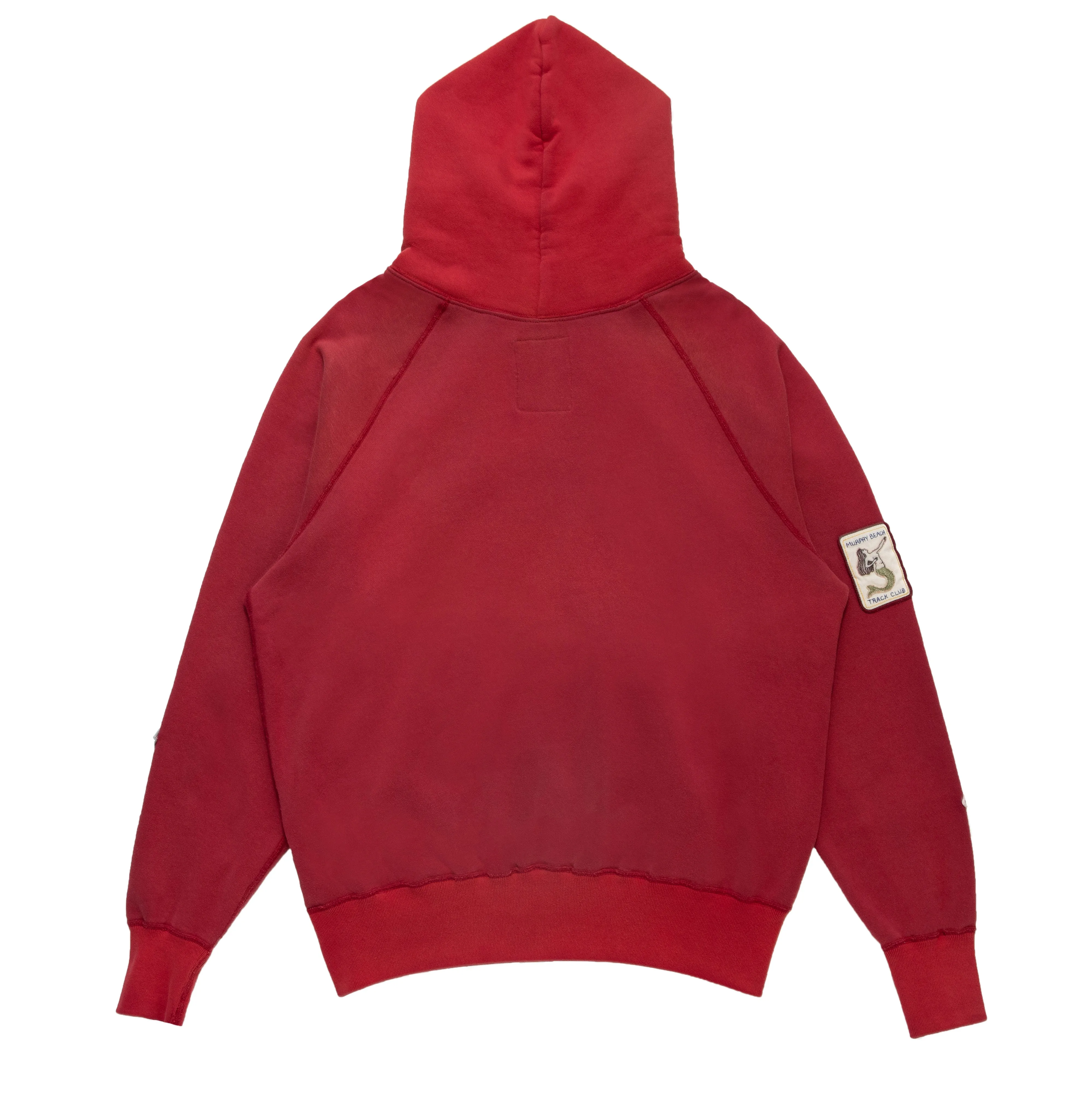 Track Hoodie - Red sold by Samuel Zelig product image thumbnail 2