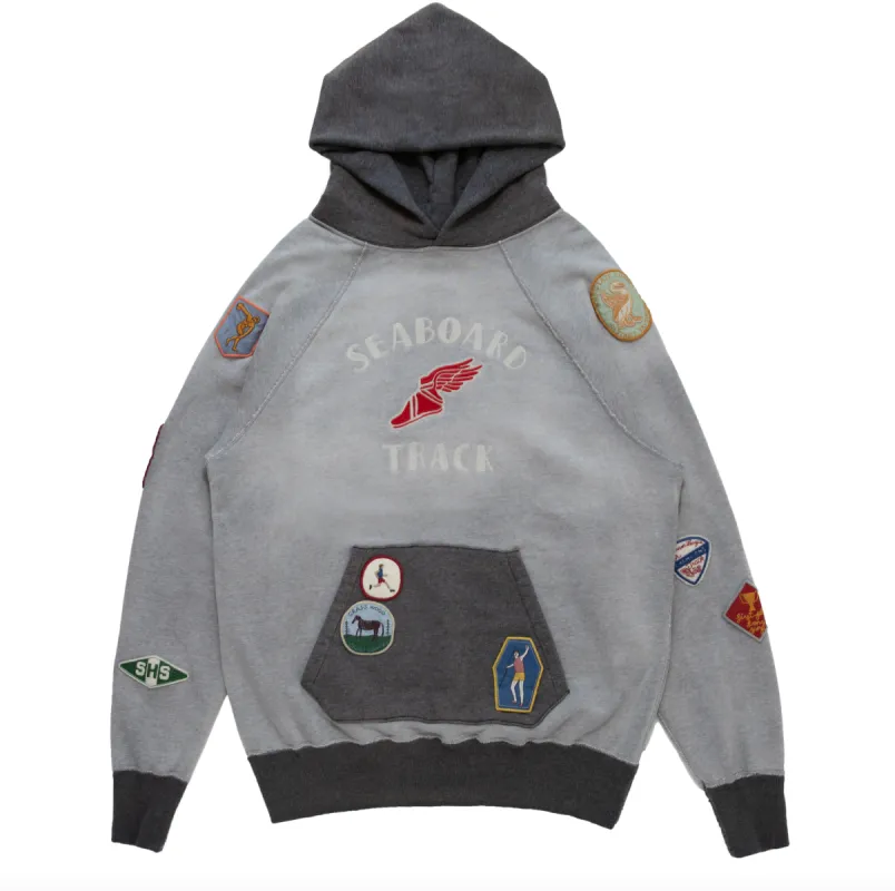 Track Hoodie - Grey sold by Samuel Zelig