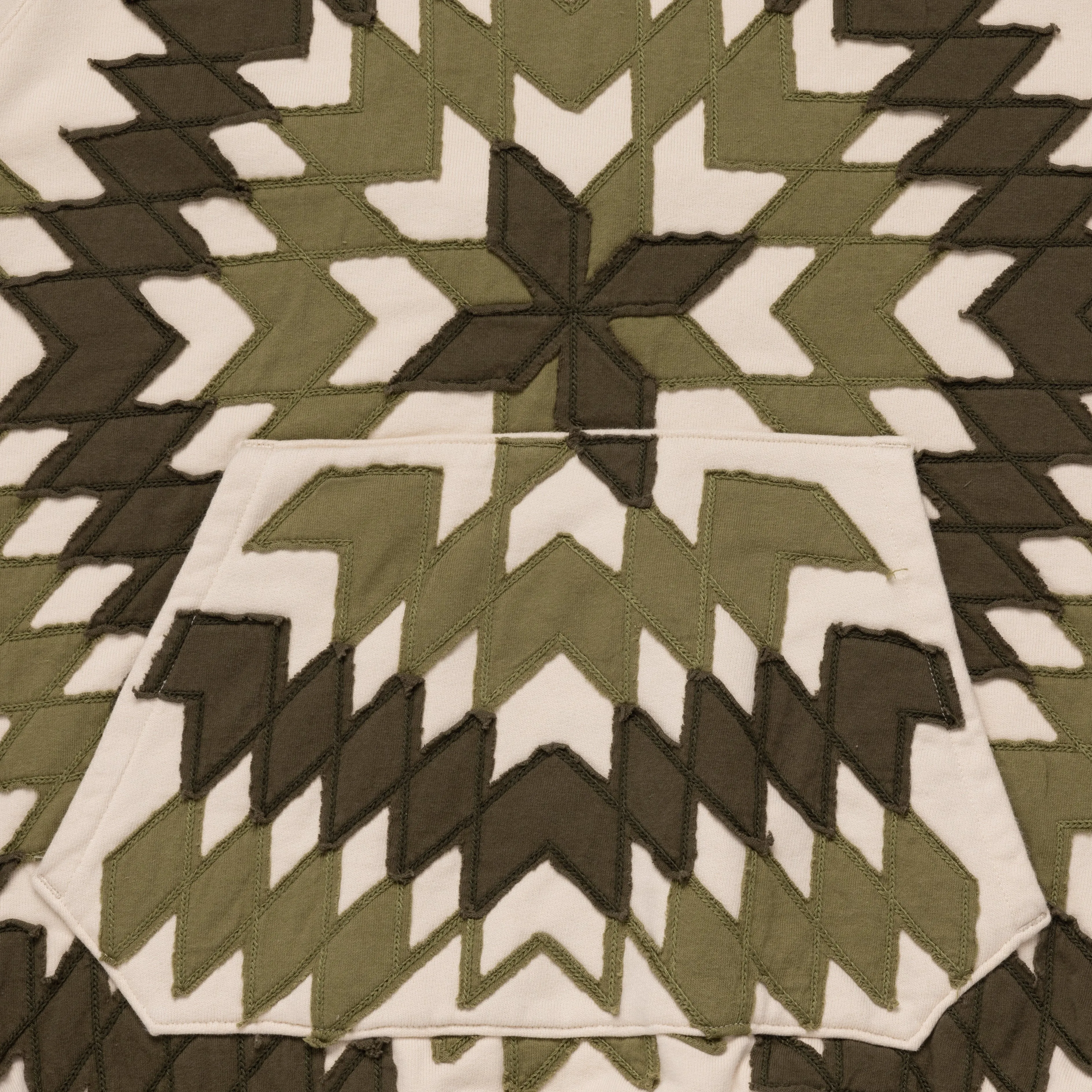 Star Quilt Hoodie sold by Samuel Zelig product image thumbnail 3