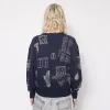 Hotel Crewneck - Navy sold by Samuel Zelig
