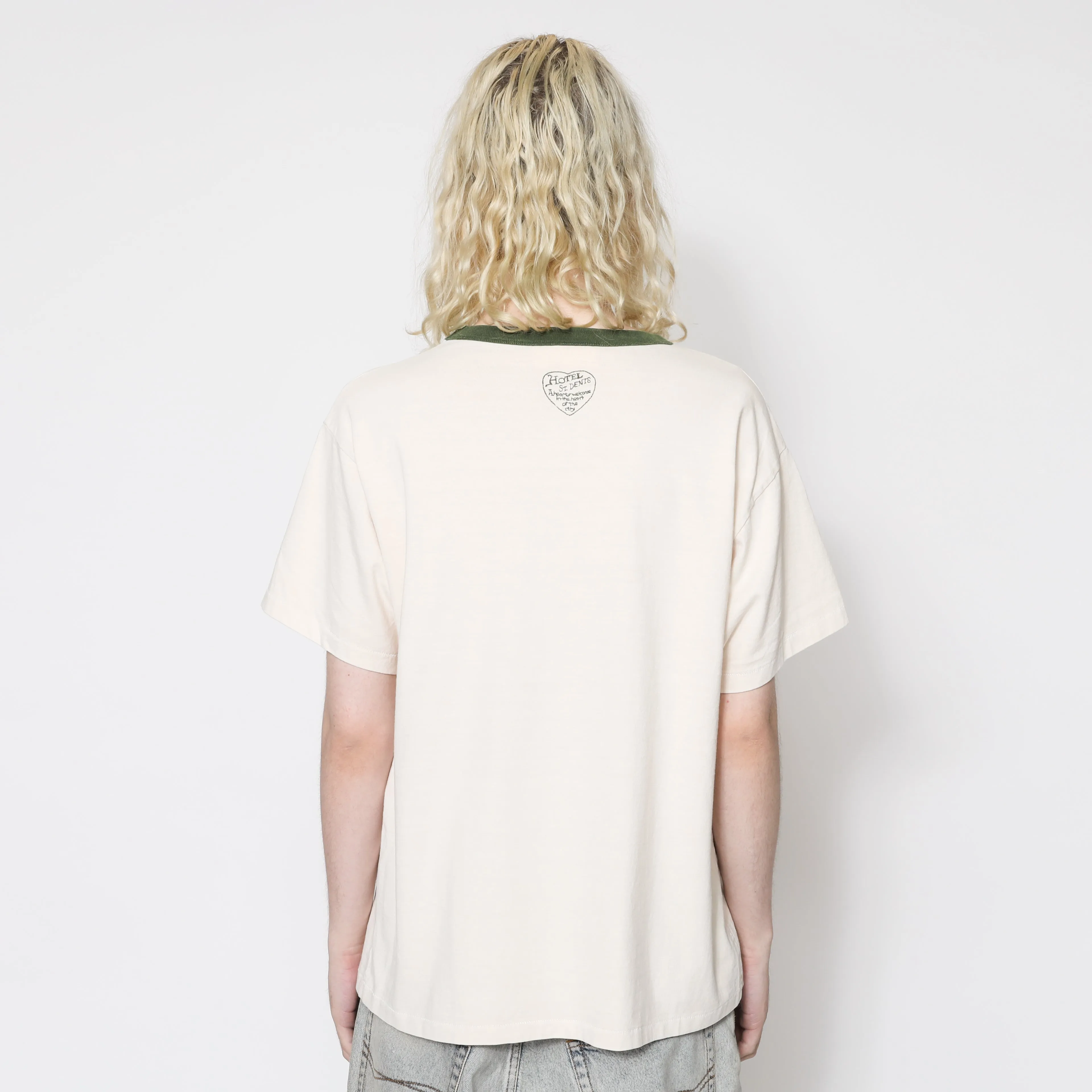 Hotel Tee - Green Ringer sold by Samuel Zelig product image thumbnail 5