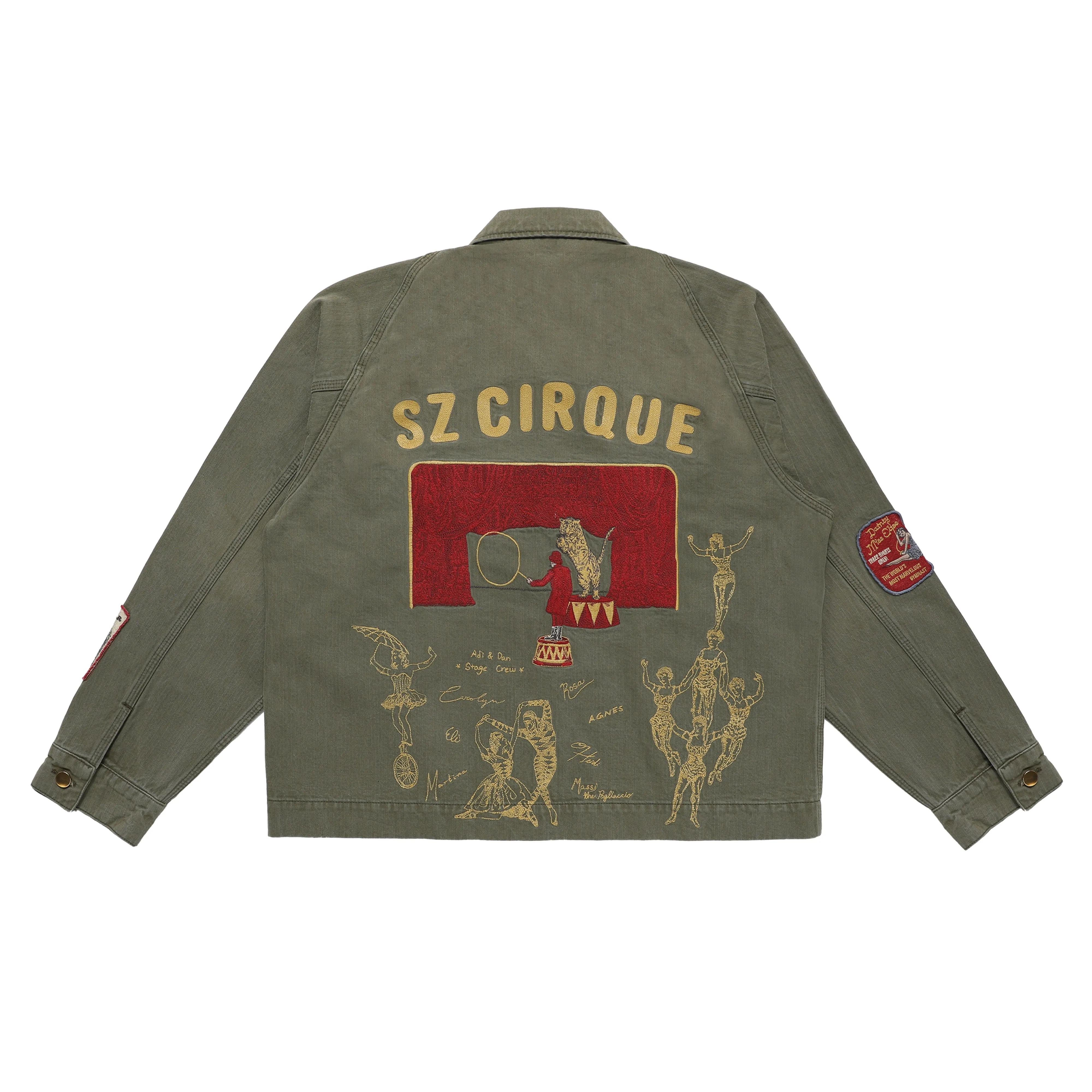 Cirque Zip Jacket - Army Green sold by Samuel Zelig product image thumbnail 2