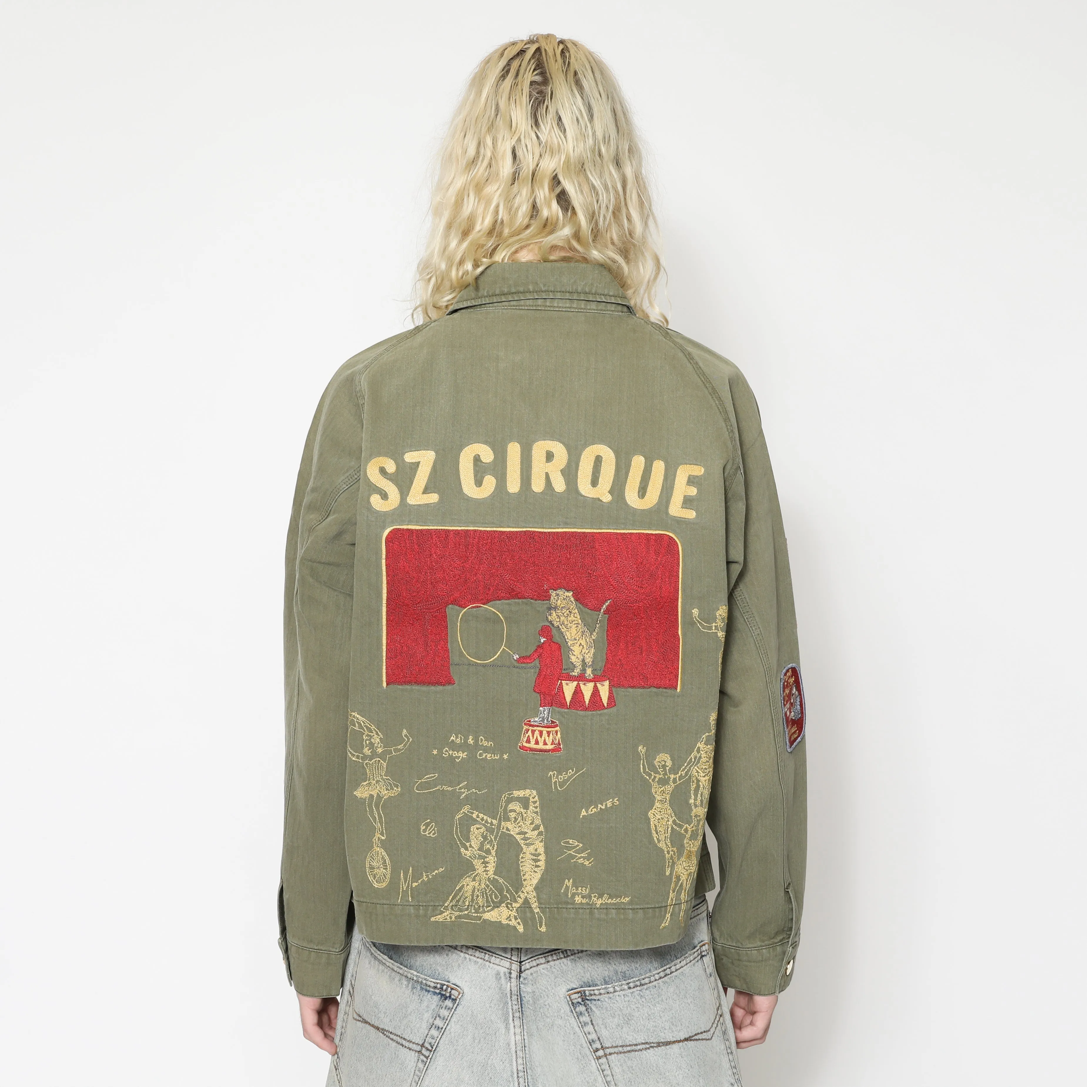 Cirque Zip Jacket - Army Green sold by Samuel Zelig product image thumbnail 5