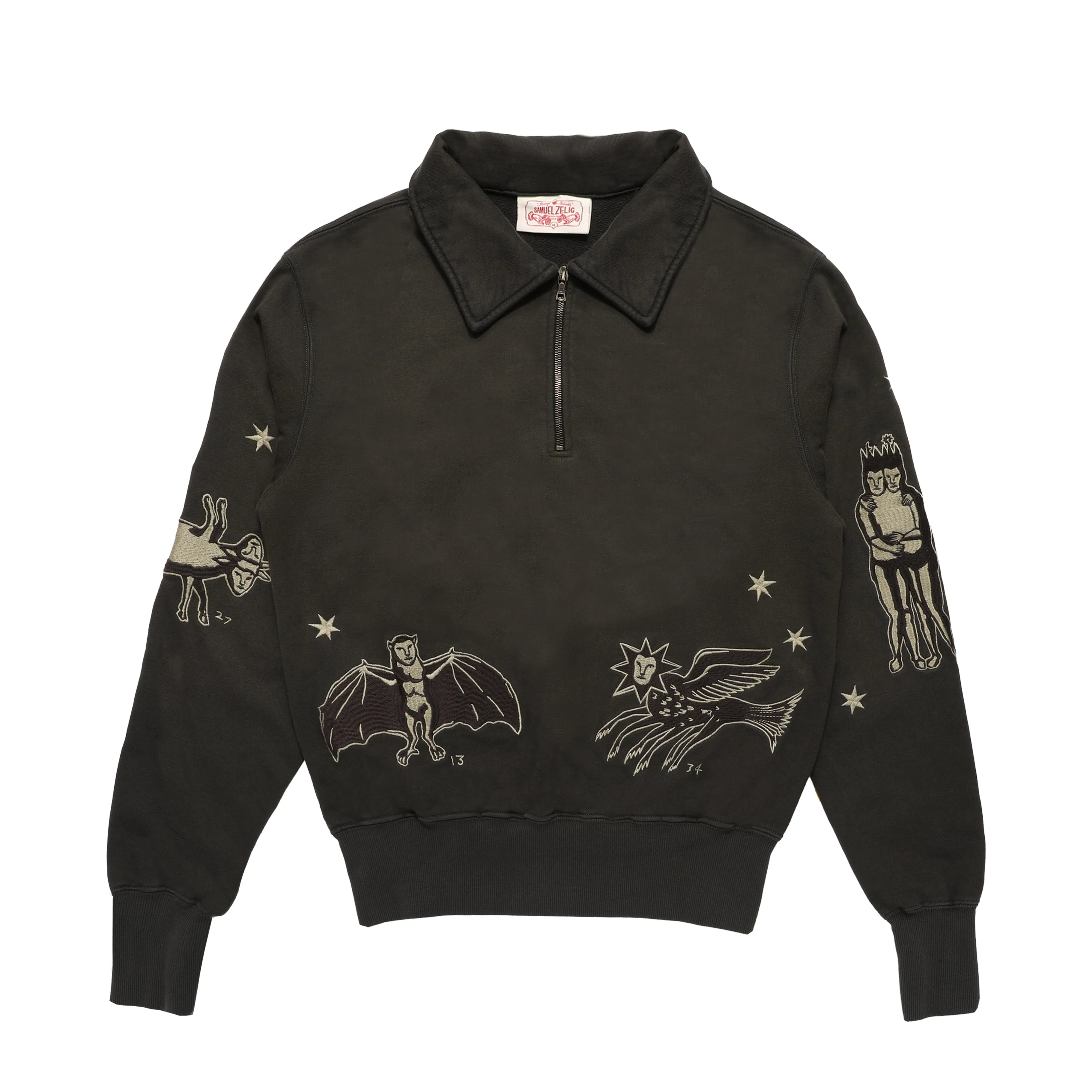 Creature 1/4 Zip sold by Samuel Zelig