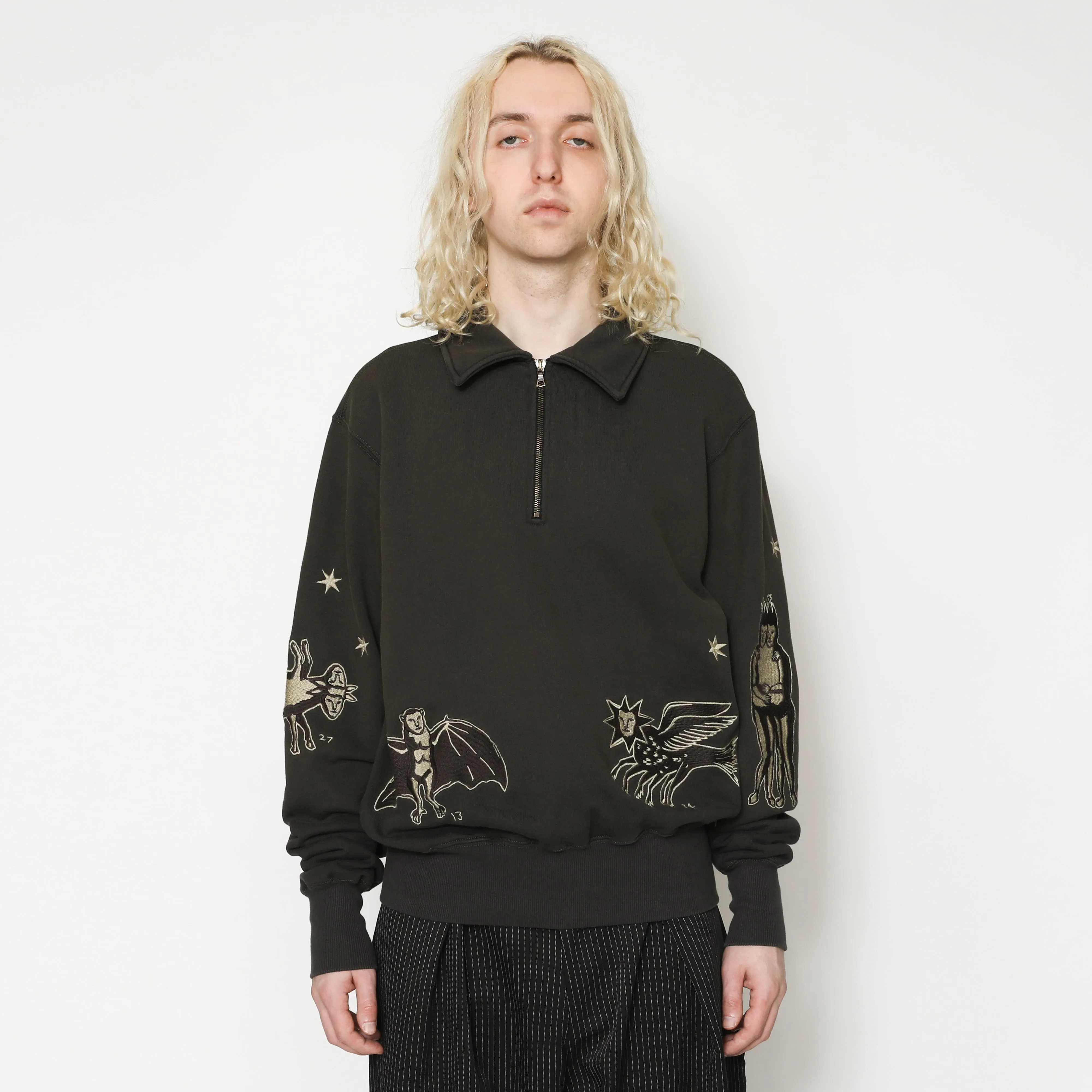 Creature 1/4 Zip sold by Samuel Zelig product image thumbnail 3