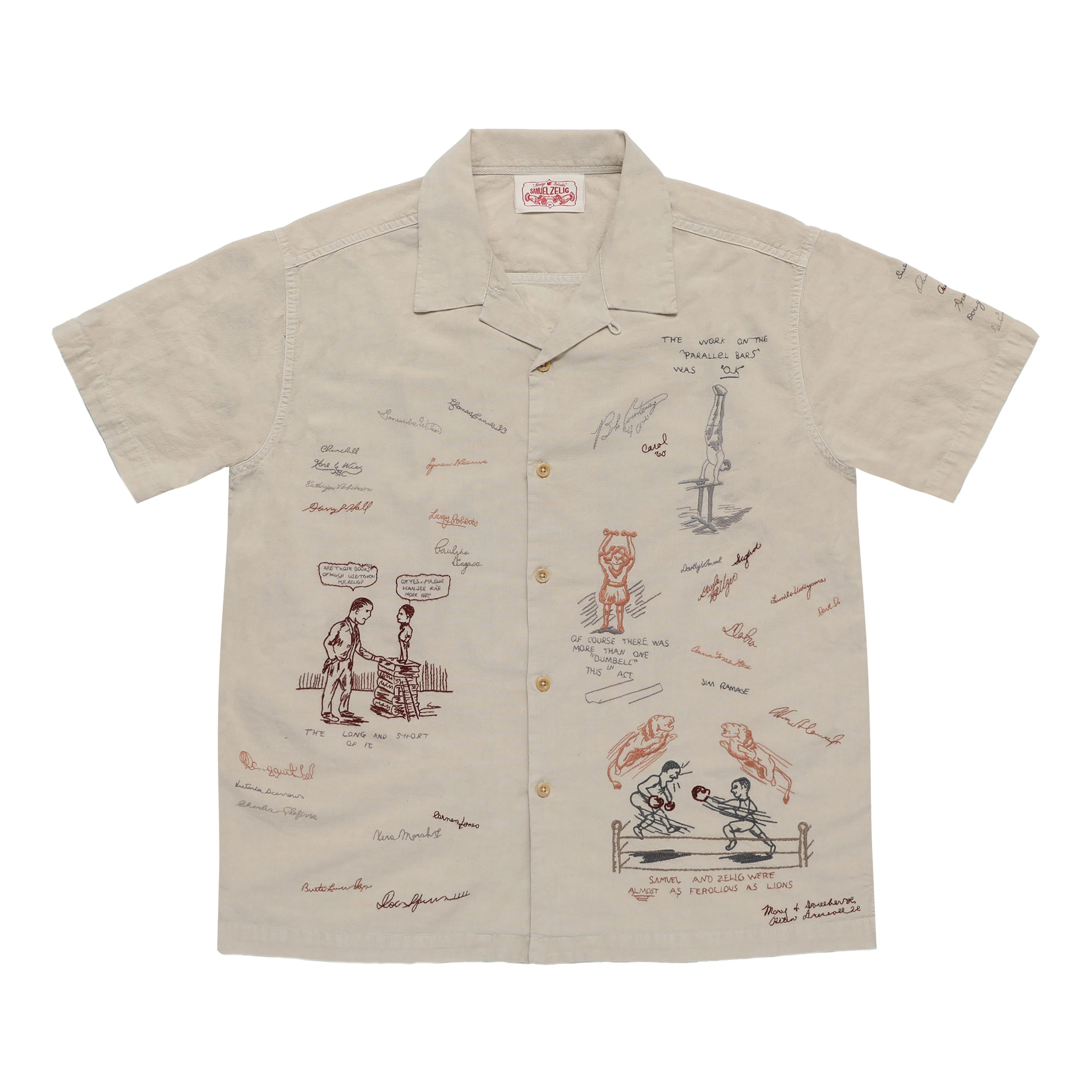 Yearbook Camp Shirt sold by Samuel Zelig