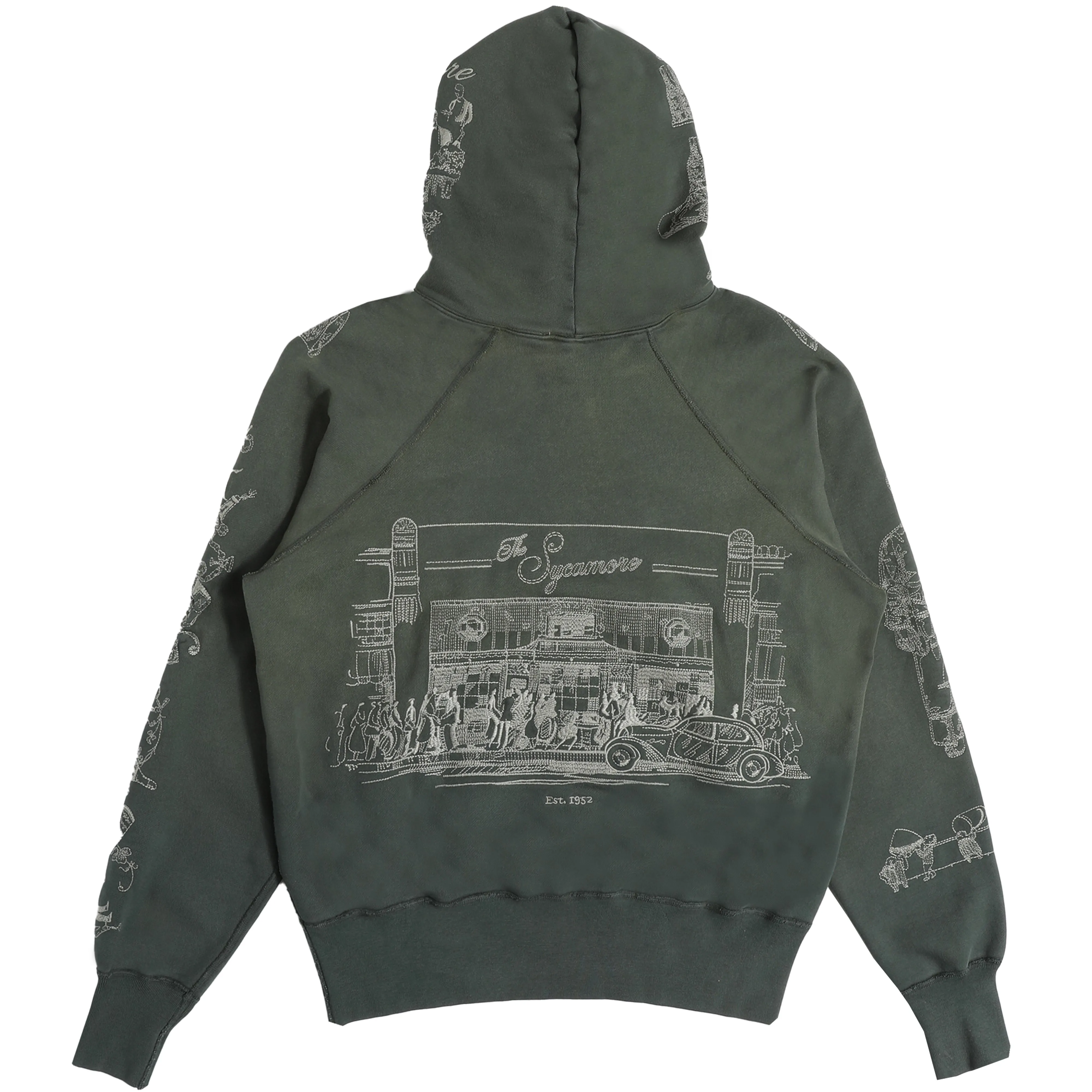 Restaurant Hoodie sold by Samuel Zelig product image thumbnail 2