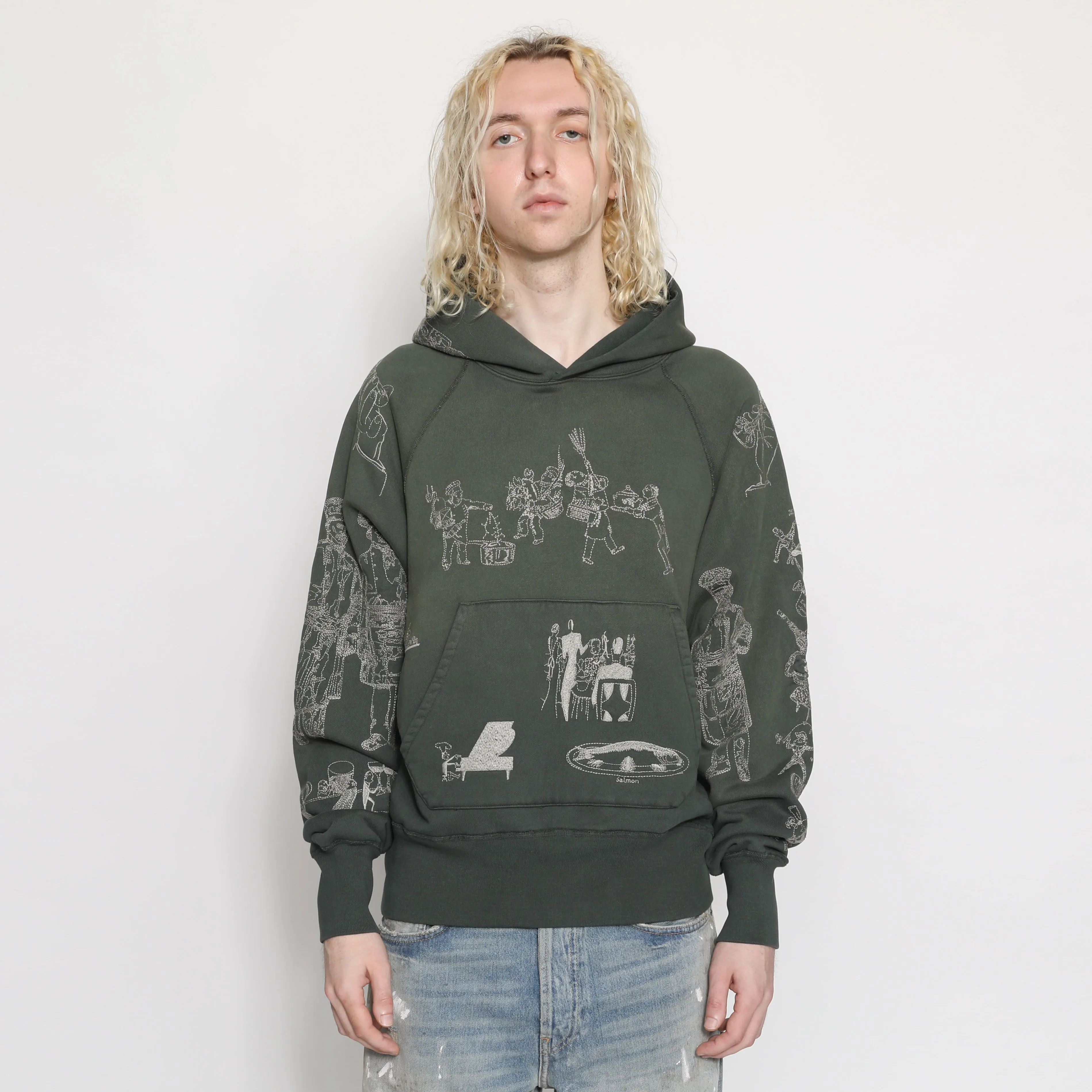 Restaurant Hoodie sold by Samuel Zelig product image thumbnail 3