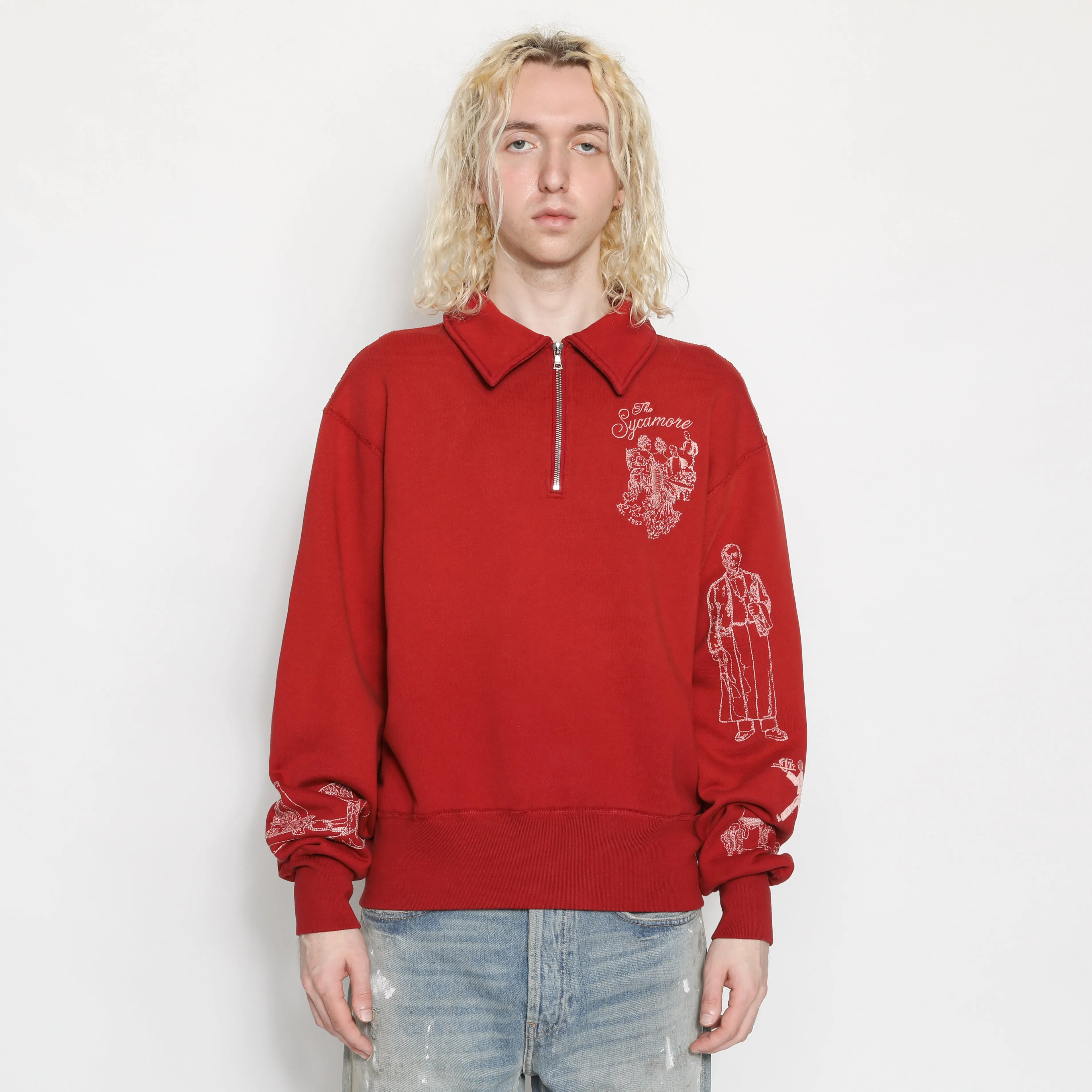 Restaurant 1/4 zip sold by Samuel Zelig product image thumbnail 3