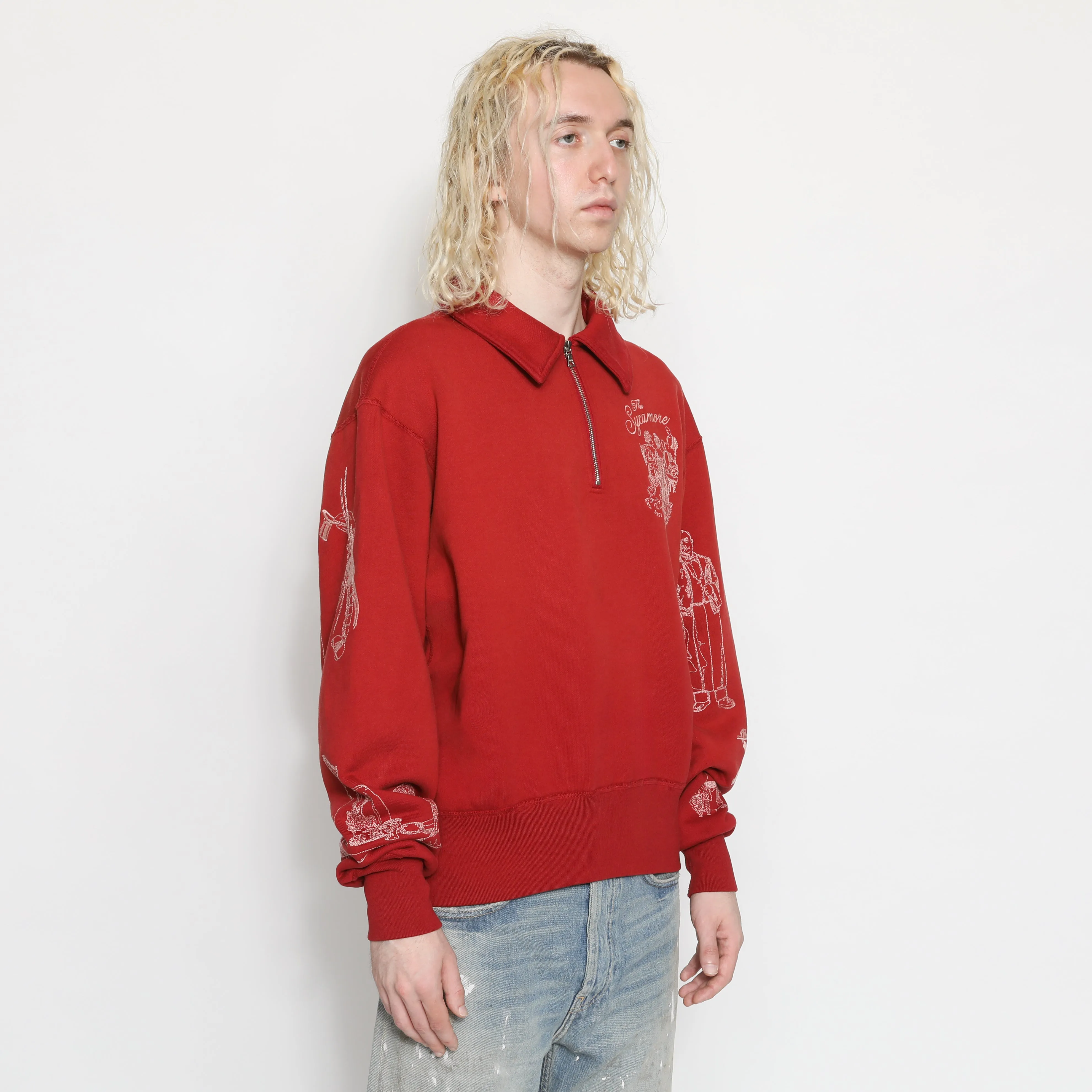 Restaurant 1/4 zip sold by Samuel Zelig product image thumbnail 5