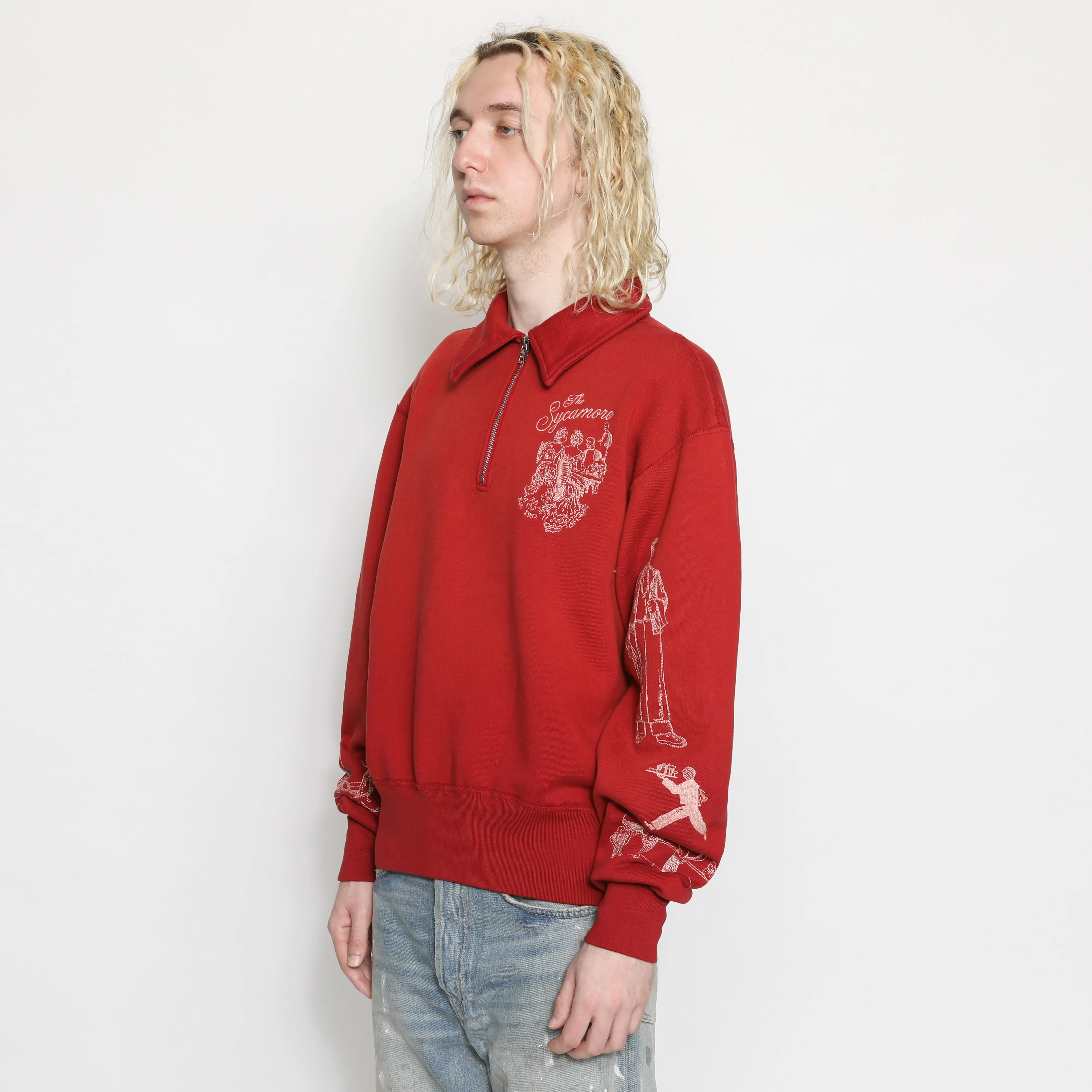 Restaurant 1/4 zip sold by Samuel Zelig product image thumbnail 4