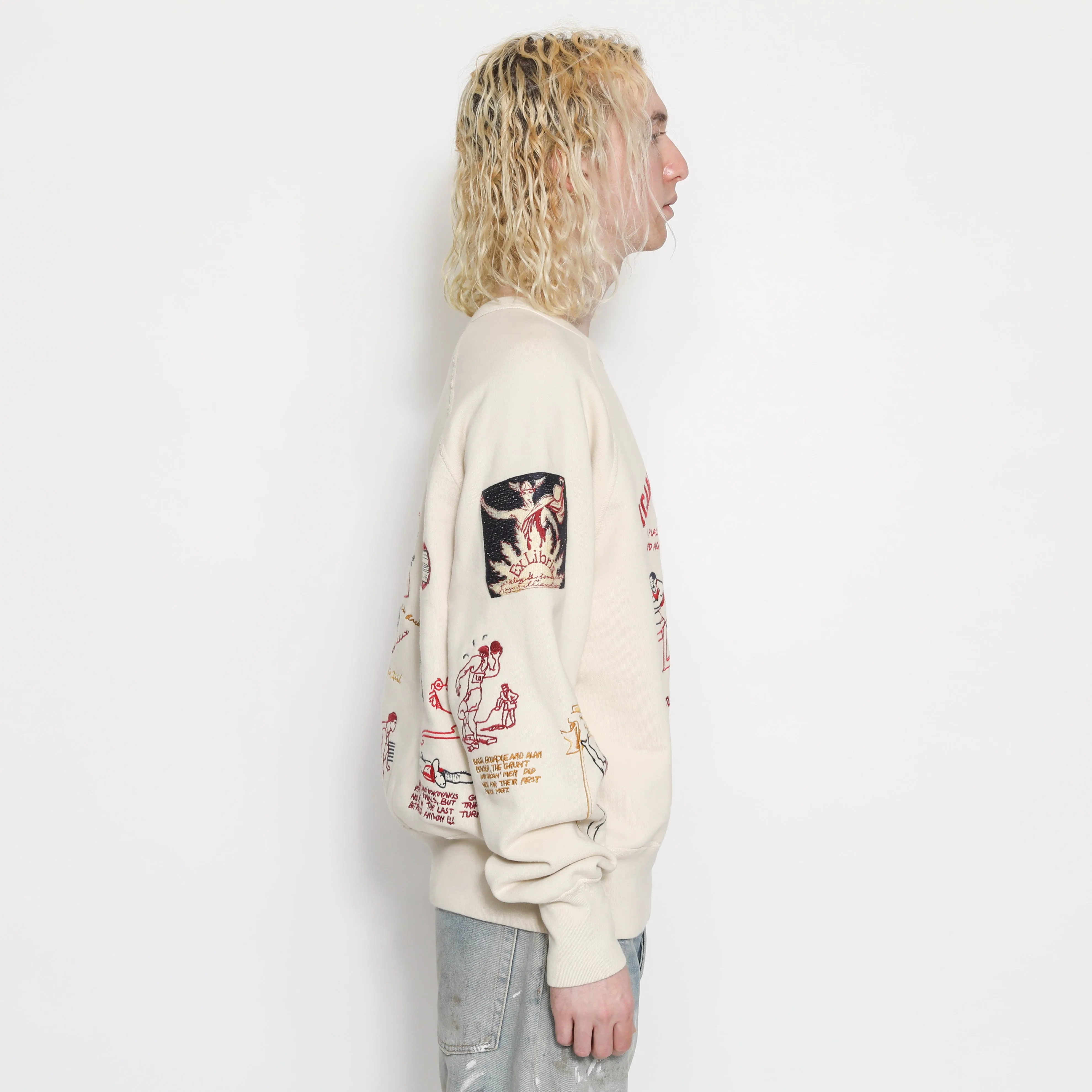 Varsity Crewneck sold by Samuel Zelig product image thumbnail 5