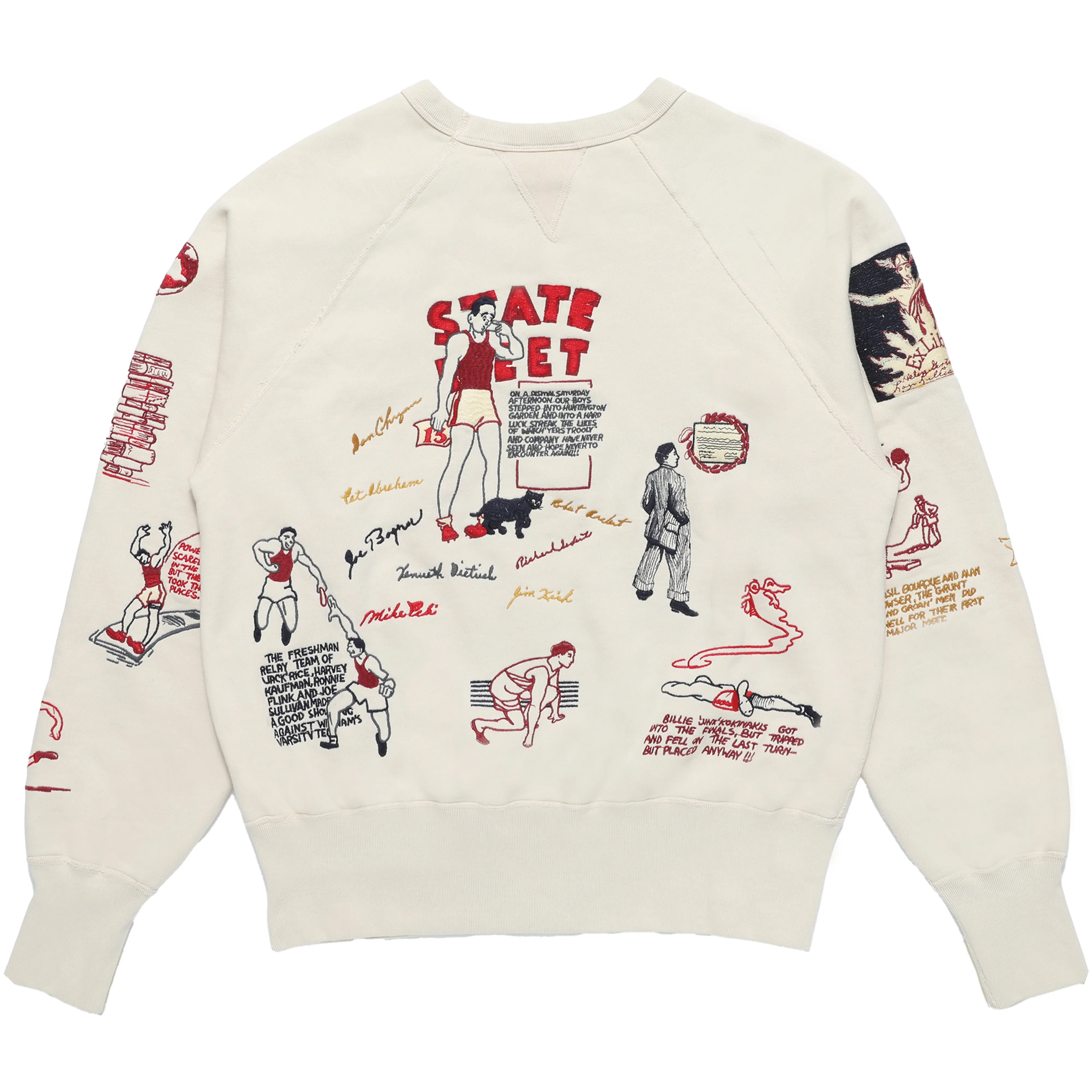 Varsity Crewneck sold by Samuel Zelig product image thumbnail 2