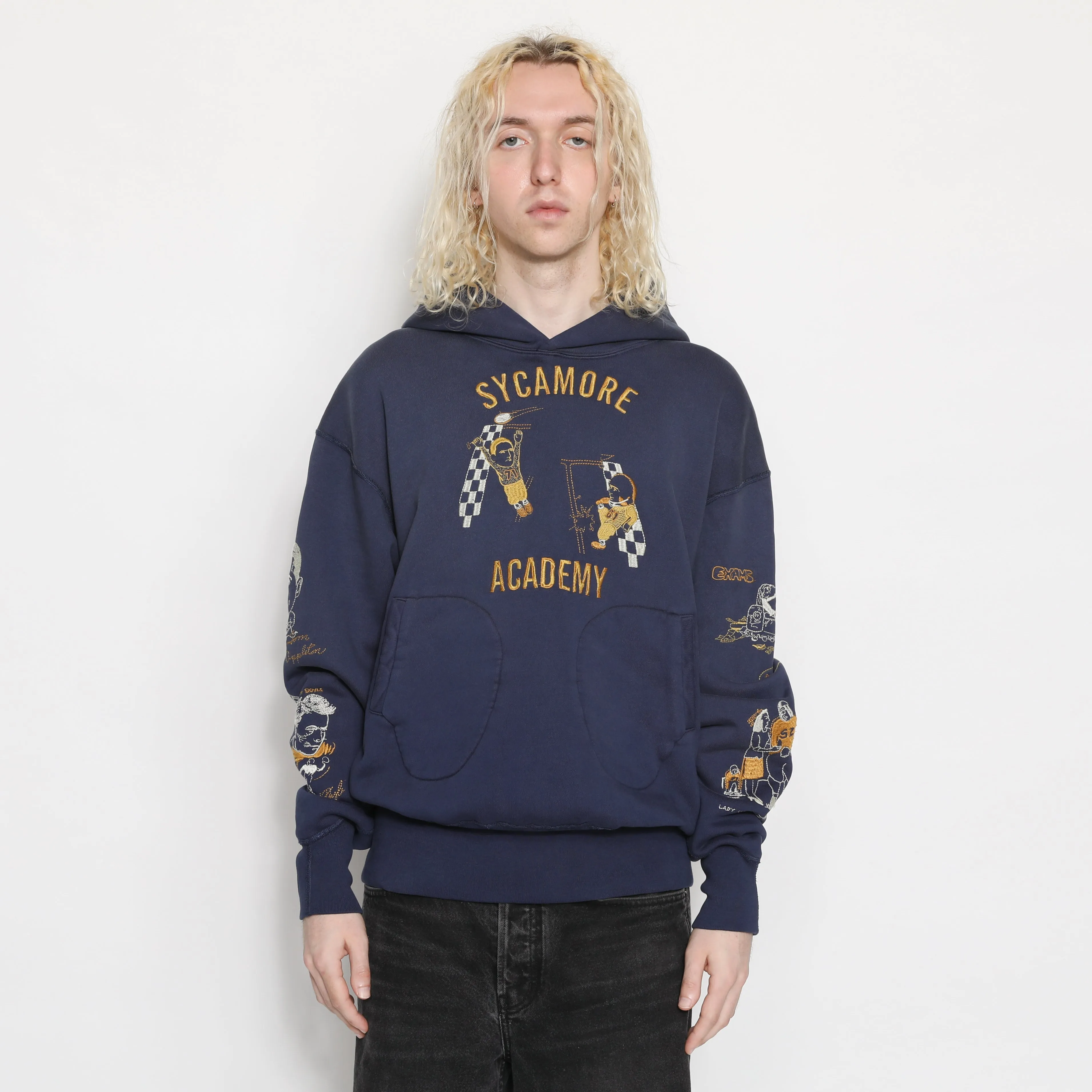 Varsity Hoodie sold by Samuel Zelig product image thumbnail 3