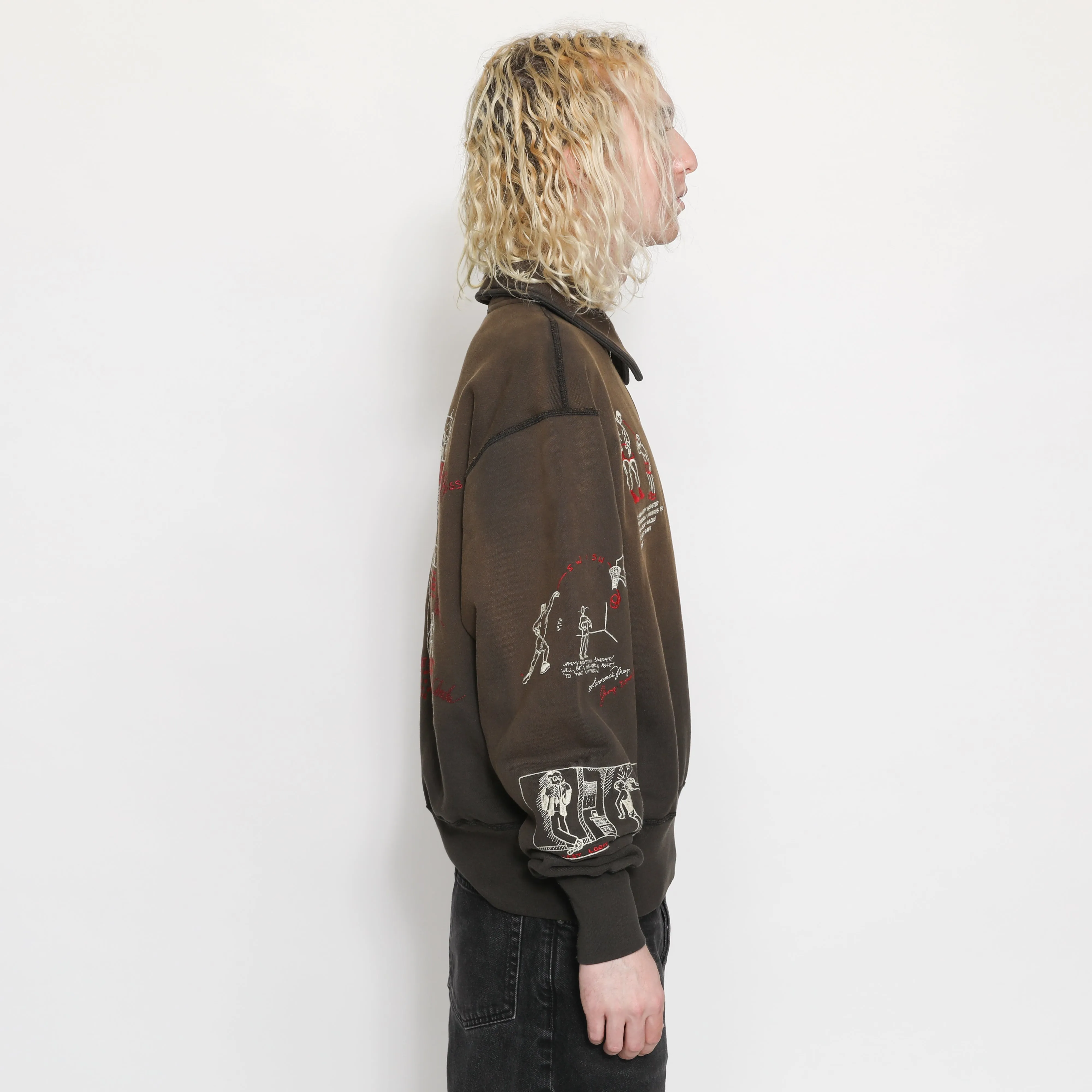 Varsity 1/4 Zip sold by Samuel Zelig product image thumbnail 4