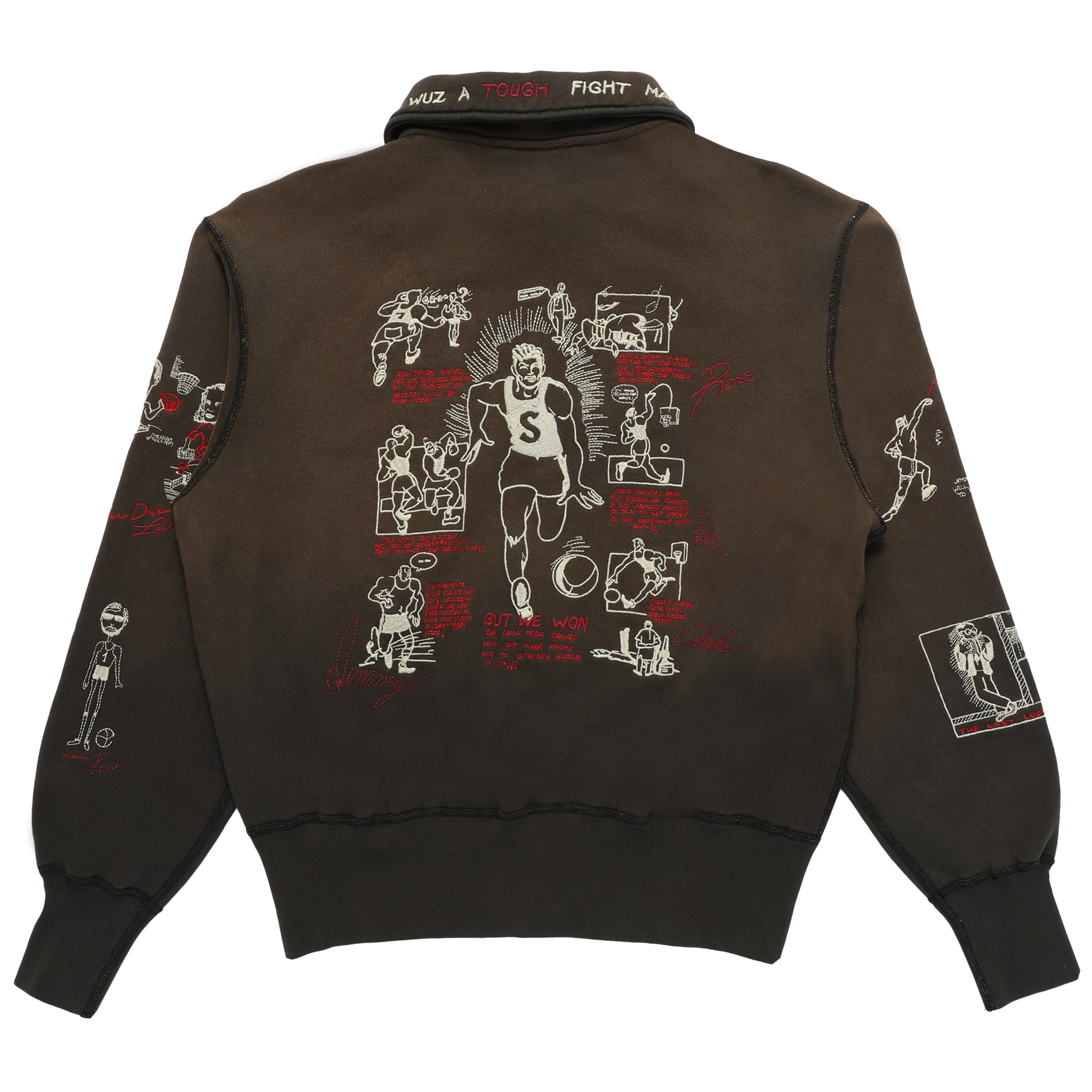 Varsity 1/4 Zip sold by Samuel Zelig product image thumbnail 2