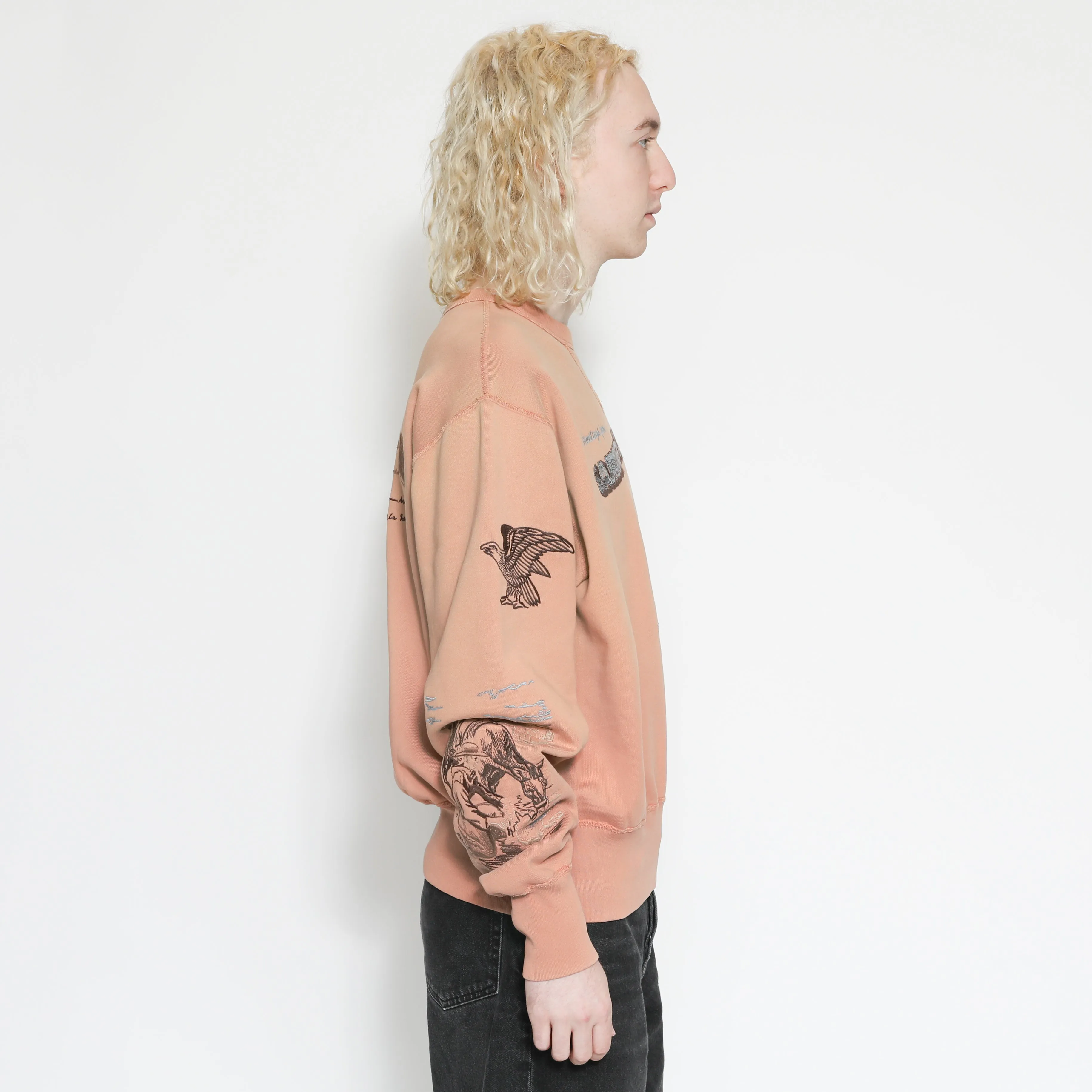 Western Crewneck sold by Samuel Zelig product image thumbnail 5