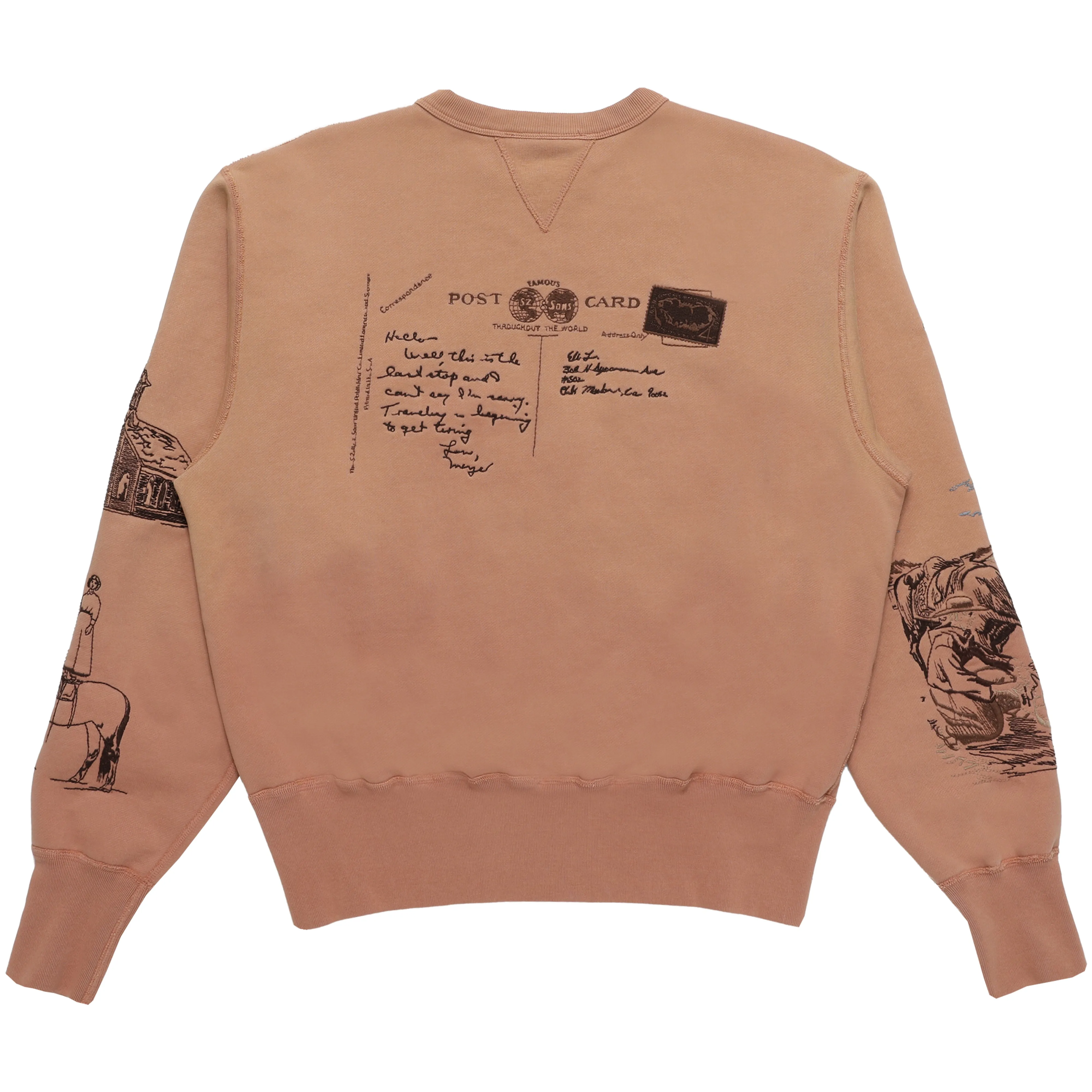 Western Crewneck sold by Samuel Zelig product image thumbnail 2
