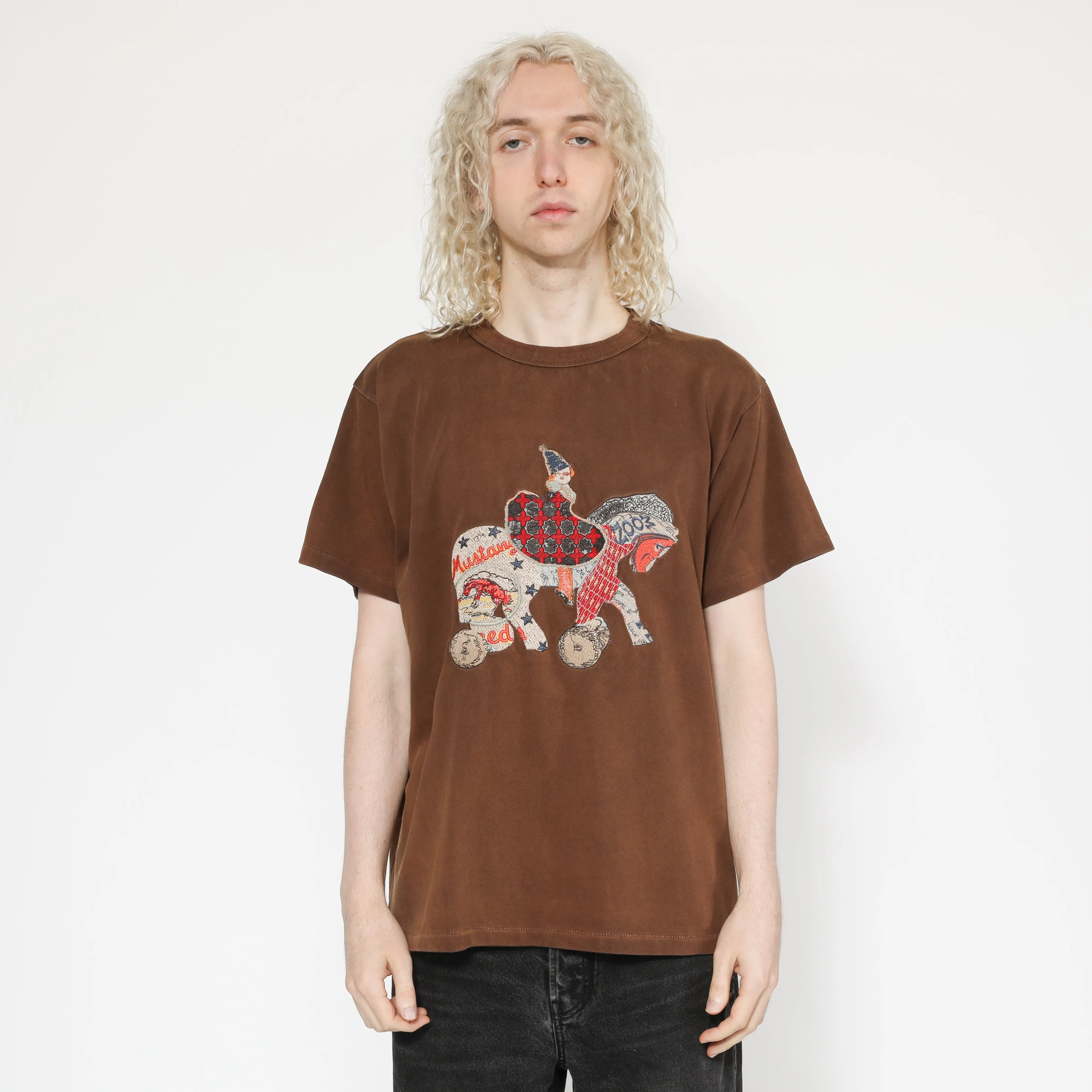 Collage Horse Tee - Brown sold by Samuel Zelig product image thumbnail 3
