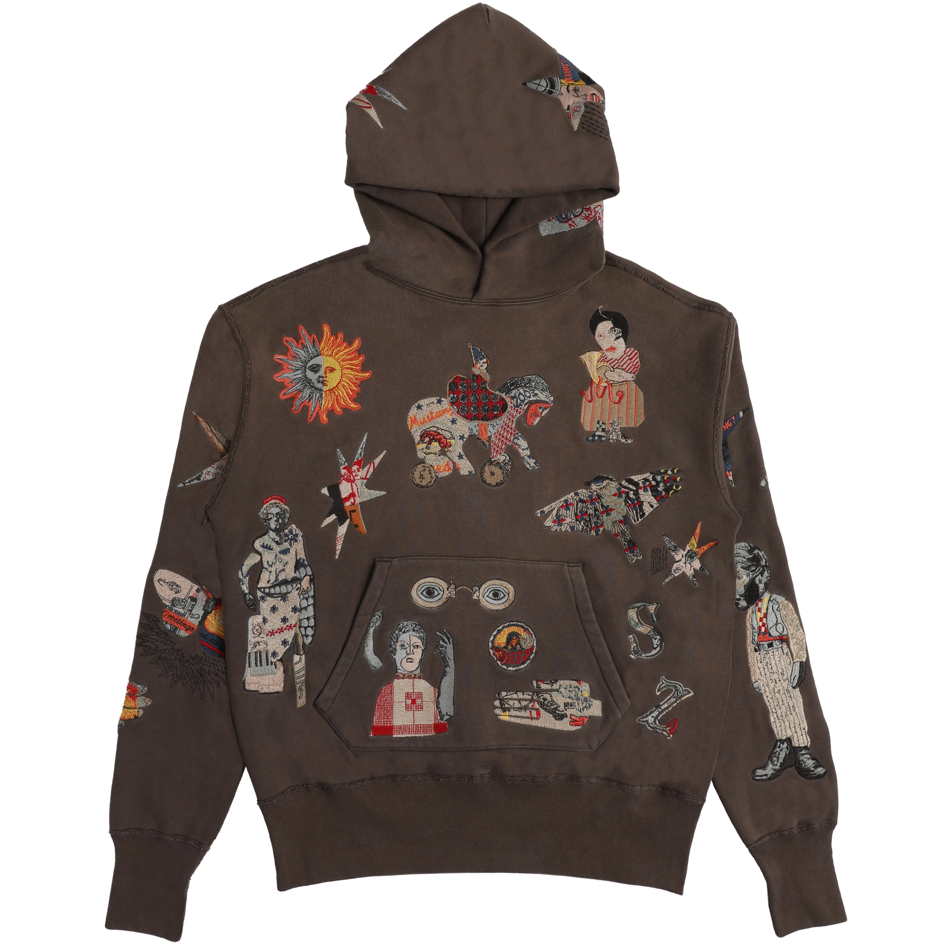 Collage Hoodie sold by Samuel Zelig