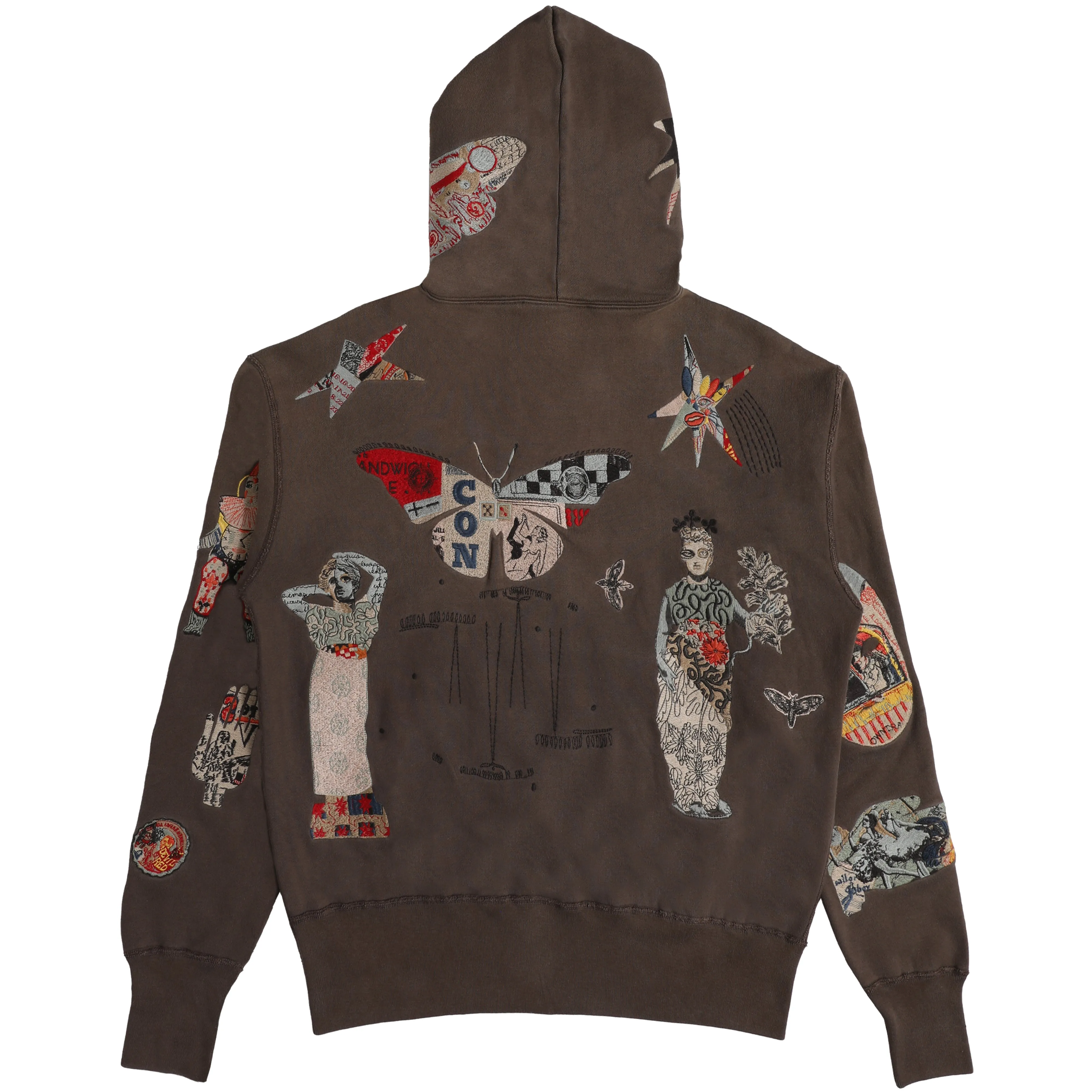 Collage Hoodie sold by Samuel Zelig product image thumbnail 2