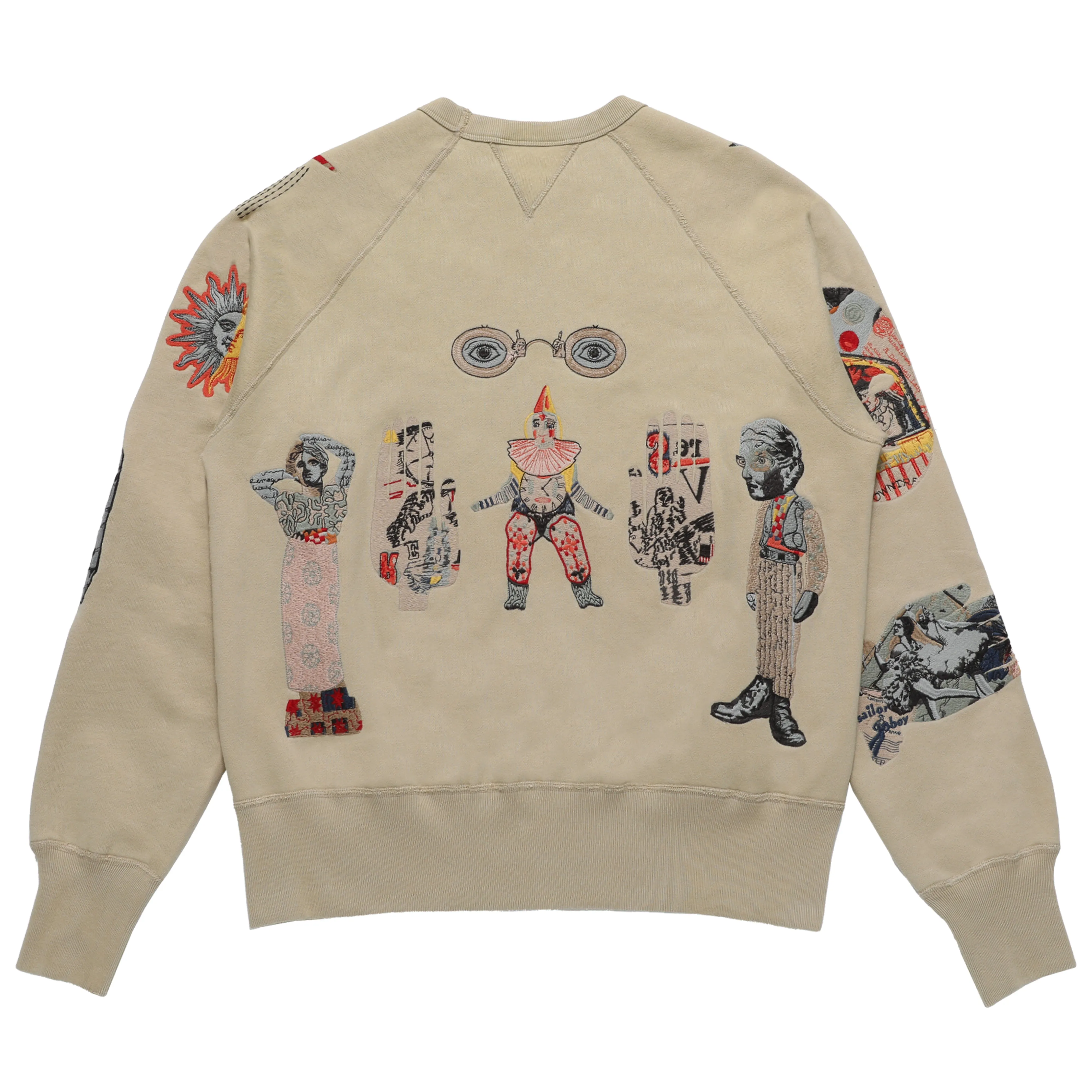 Collage Crewneck sold by Samuel Zelig product image thumbnail 2