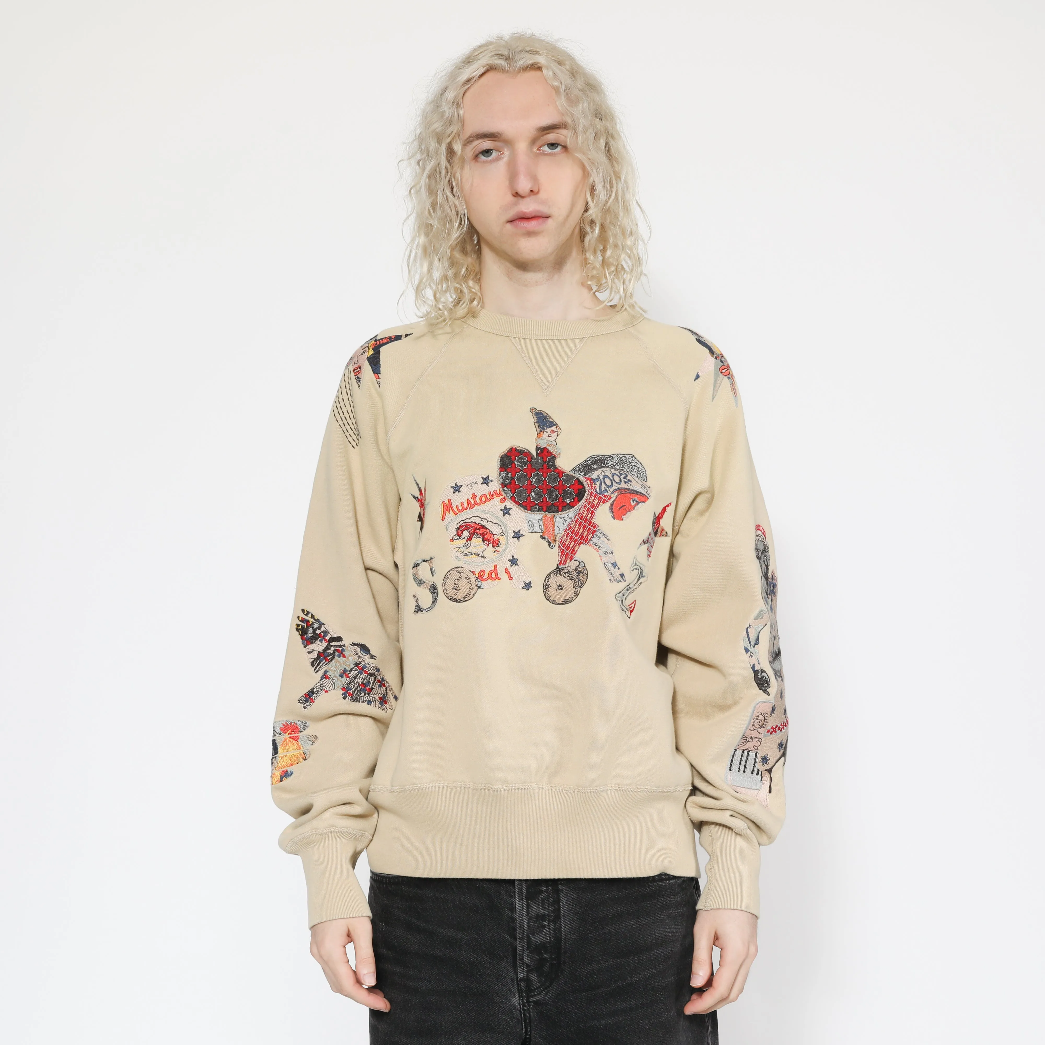 Collage Crewneck sold by Samuel Zelig product image thumbnail 3