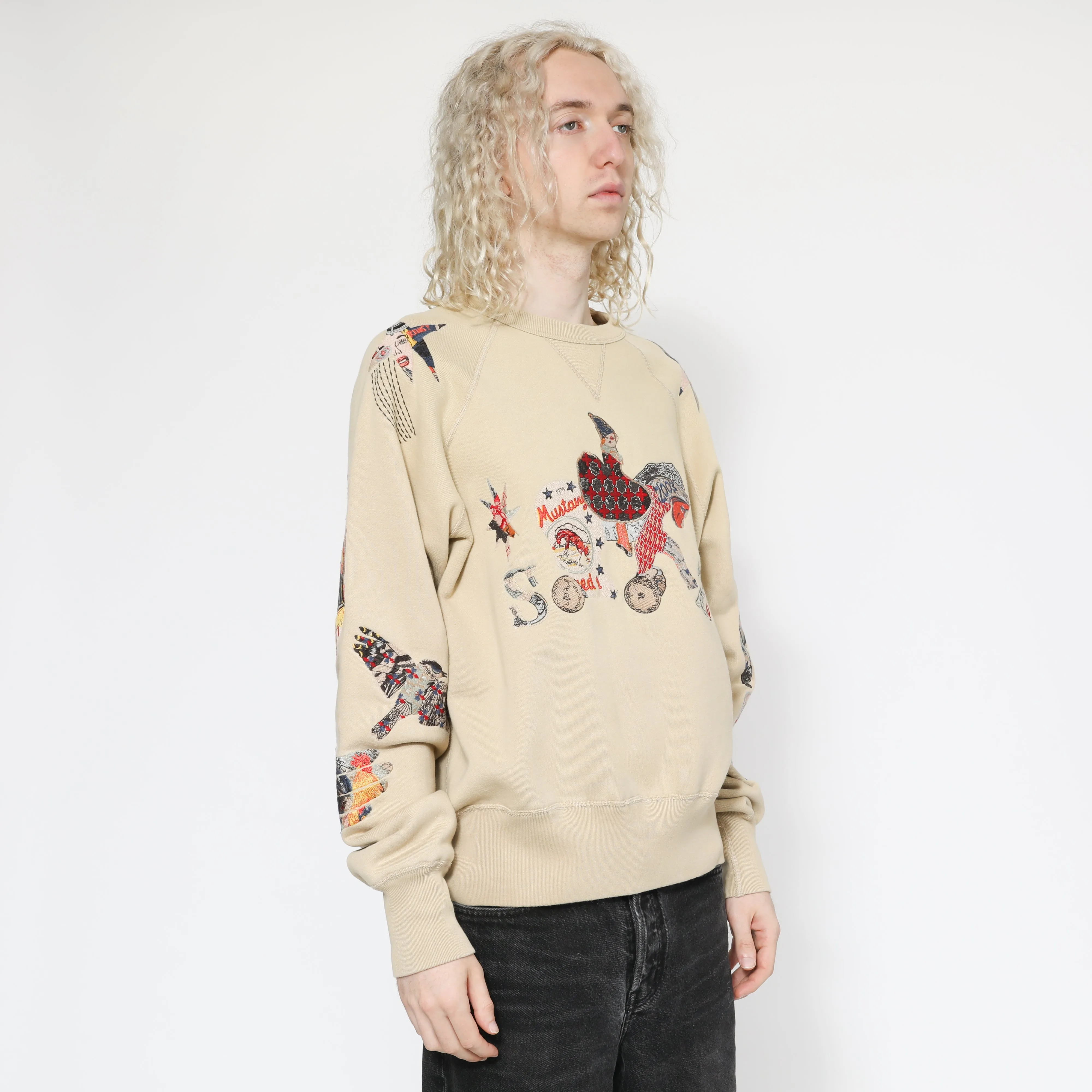 Collage Crewneck sold by Samuel Zelig product image thumbnail 4
