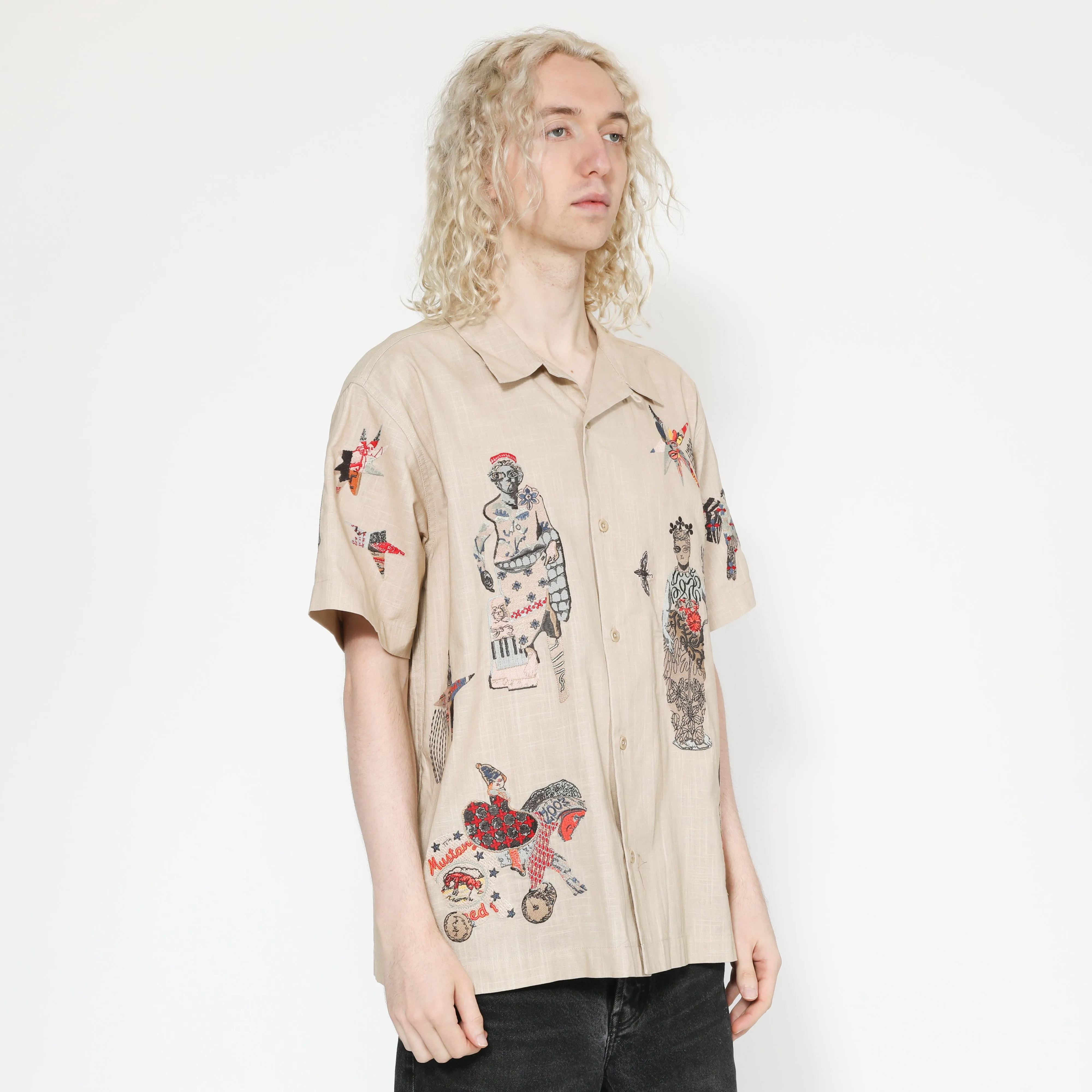 Collage Camp Shirt sold by Samuel Zelig product image thumbnail 4