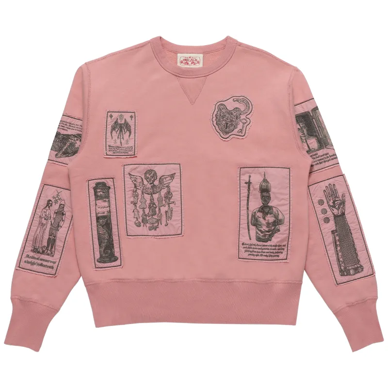 Cabinet Crewneck - Dusty Rose sold by Samuel Zelig