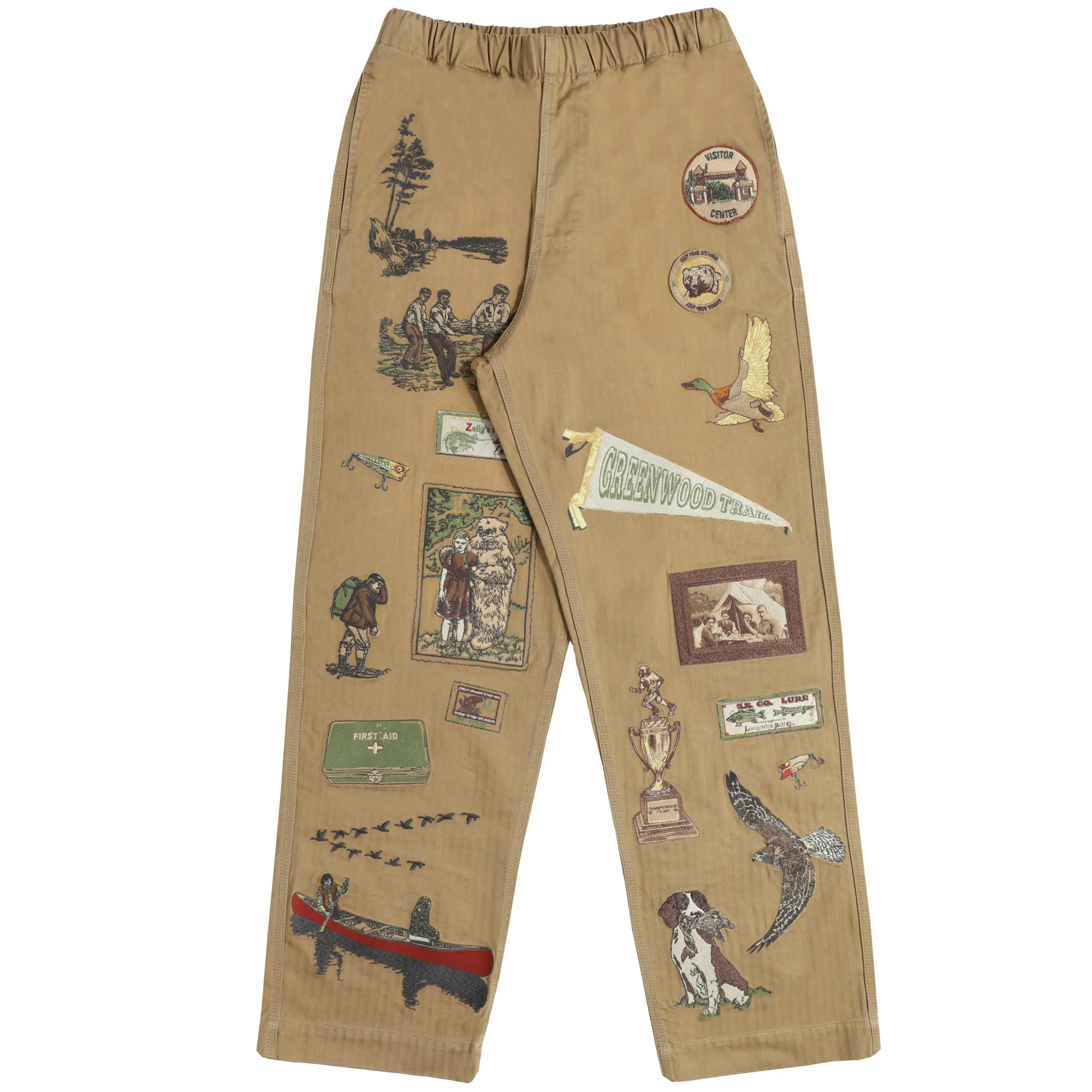 Trail Pant - Khaki sold by Samuel Zelig
