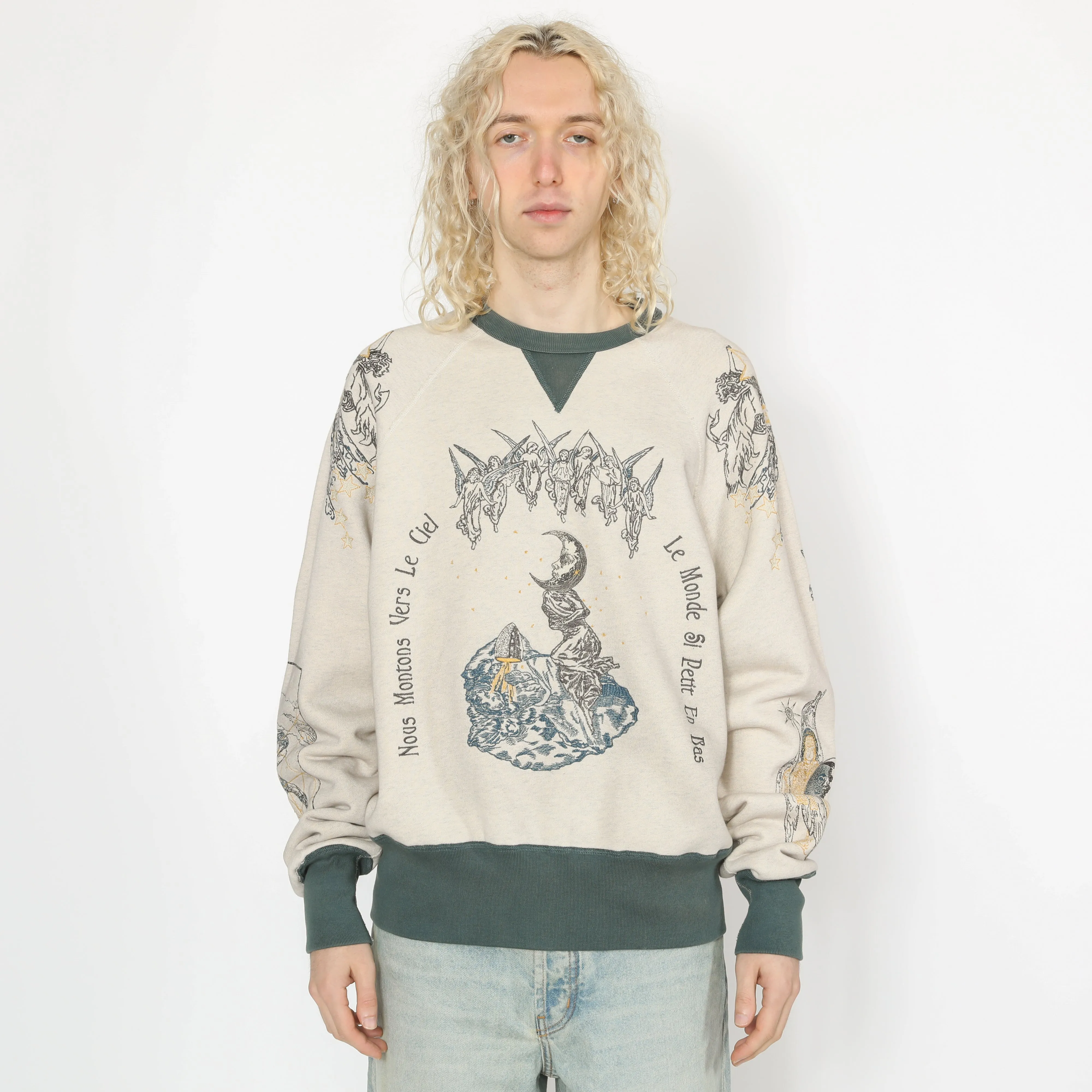 La Luna Crewneck sold by Samuel Zelig product image thumbnail 3