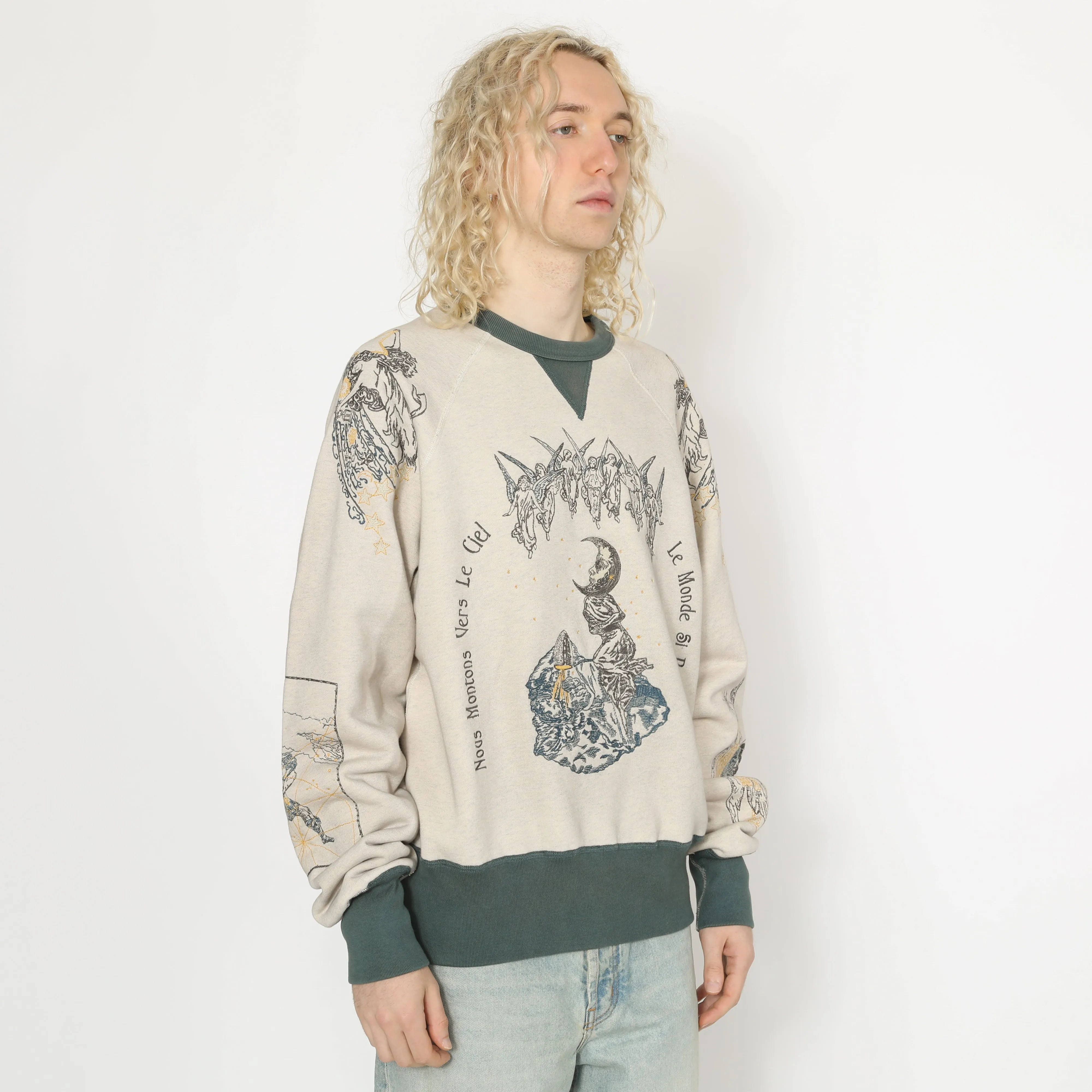 La Luna Crewneck sold by Samuel Zelig product image thumbnail 4
